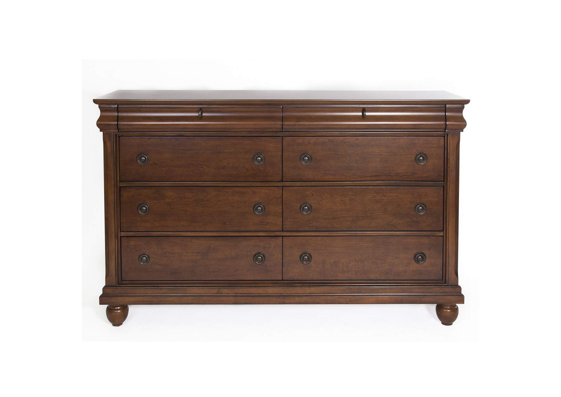 Rustic Traditions 8 Drawer Dresser,Liberty