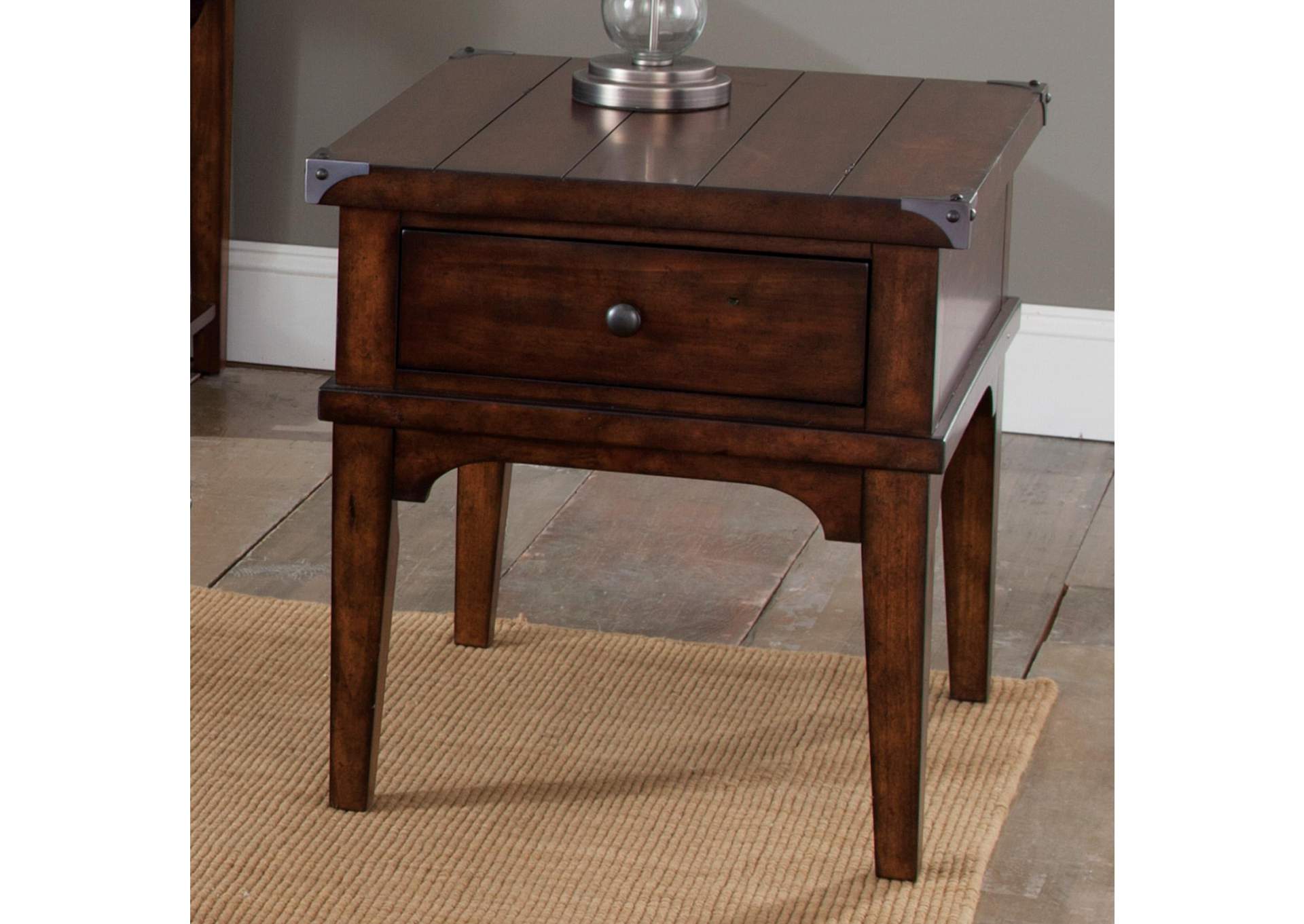 Aspen Skies End Table,Liberty