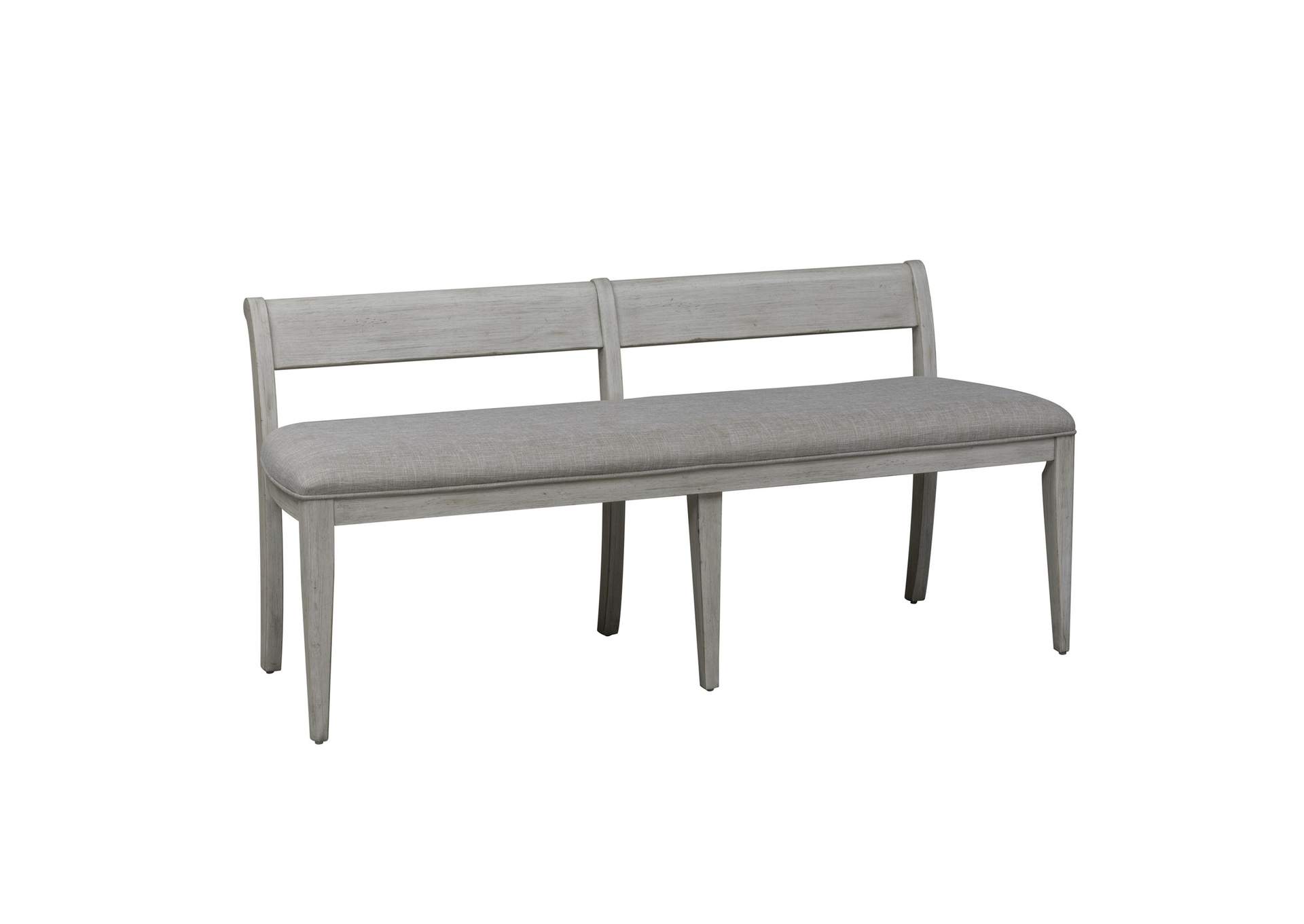 Farmhouse Reimagined Upholstered Dining Bench (RTA),Liberty