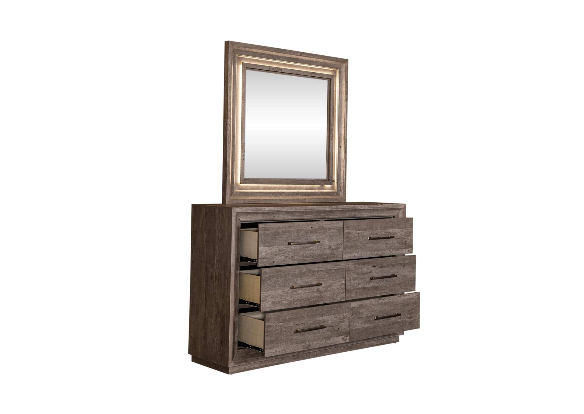 Horizons Dresser & Mirror,Liberty