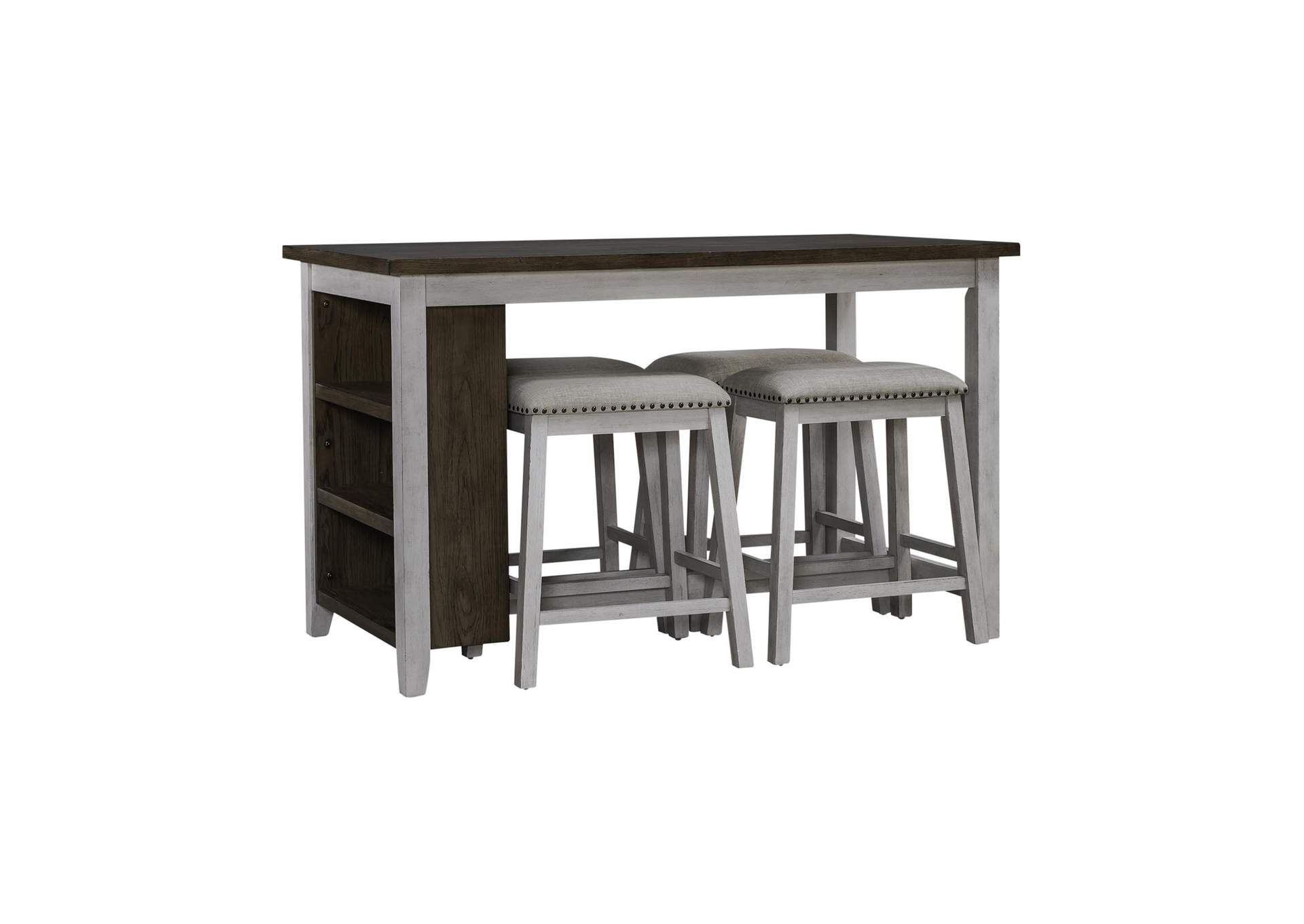 Brook Creek 5 Pc Counter Set - Two Tone,Liberty