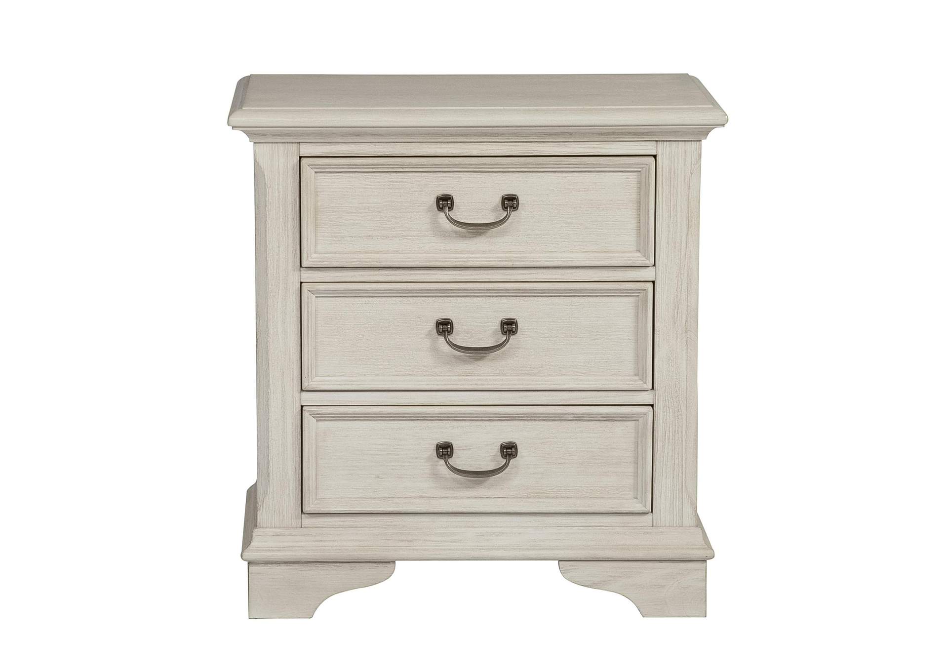 Bayside 3 Drawer Nightstand,Liberty