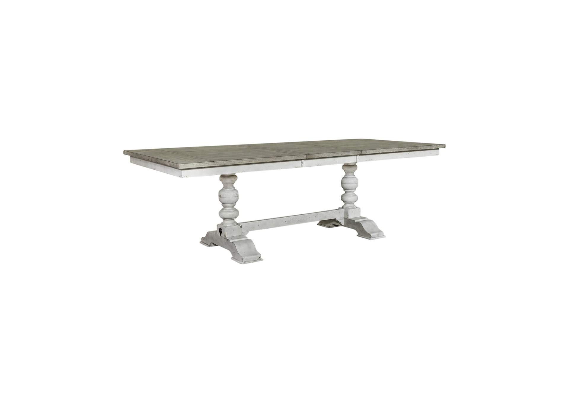 Whitney Trestle Table Set,Liberty