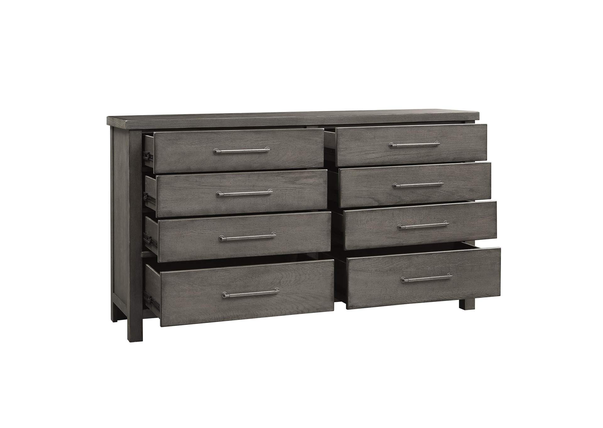 Modern Farmhouse 8 Drawer Dresser,Liberty