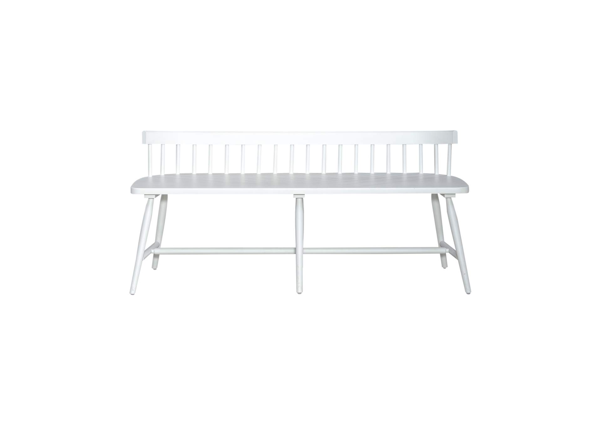 Palmetto Heights Low Back Spindle Bench,Liberty