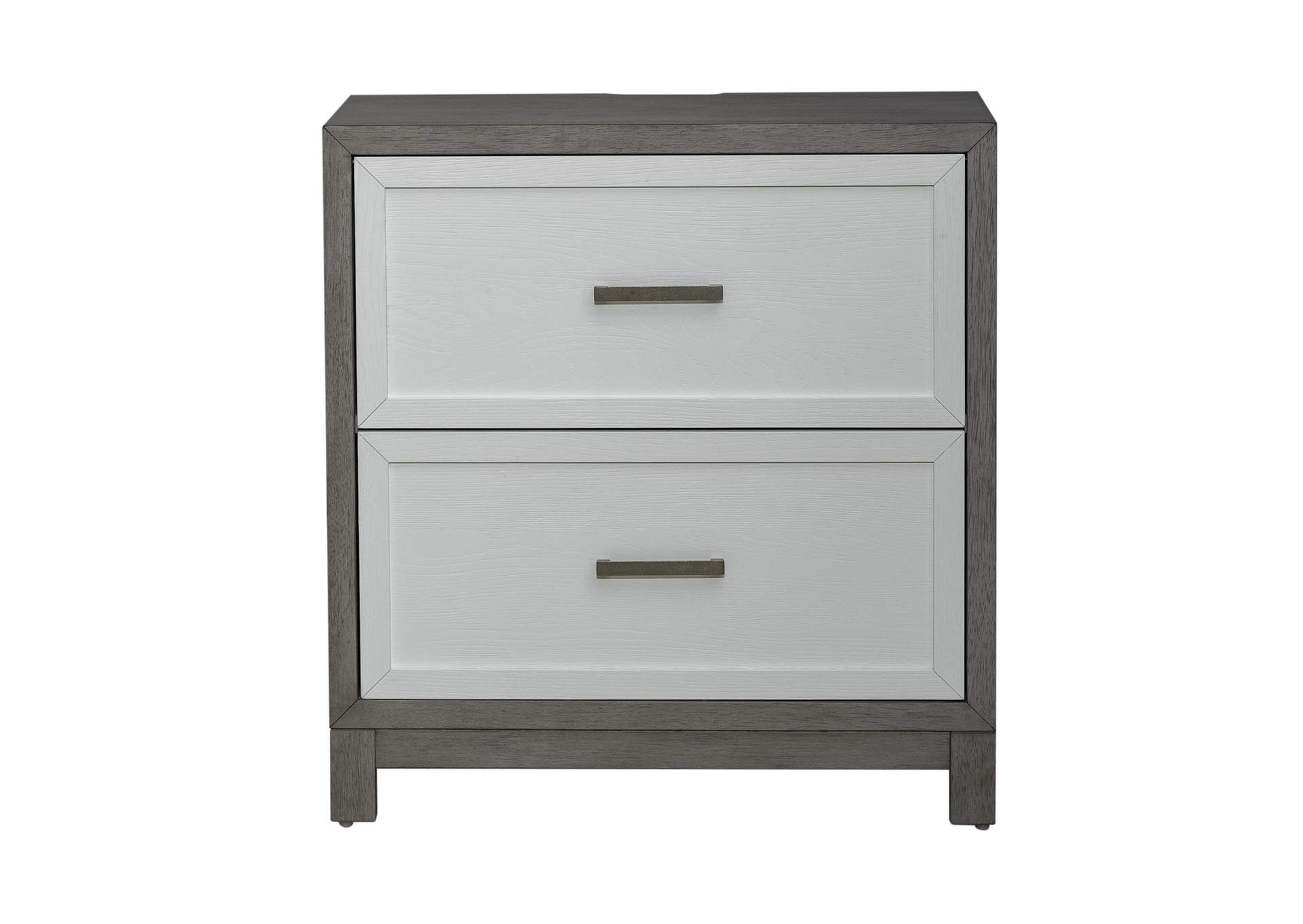 Palmetto Heights 2 Drawer Nightstand with Charging Station,Liberty