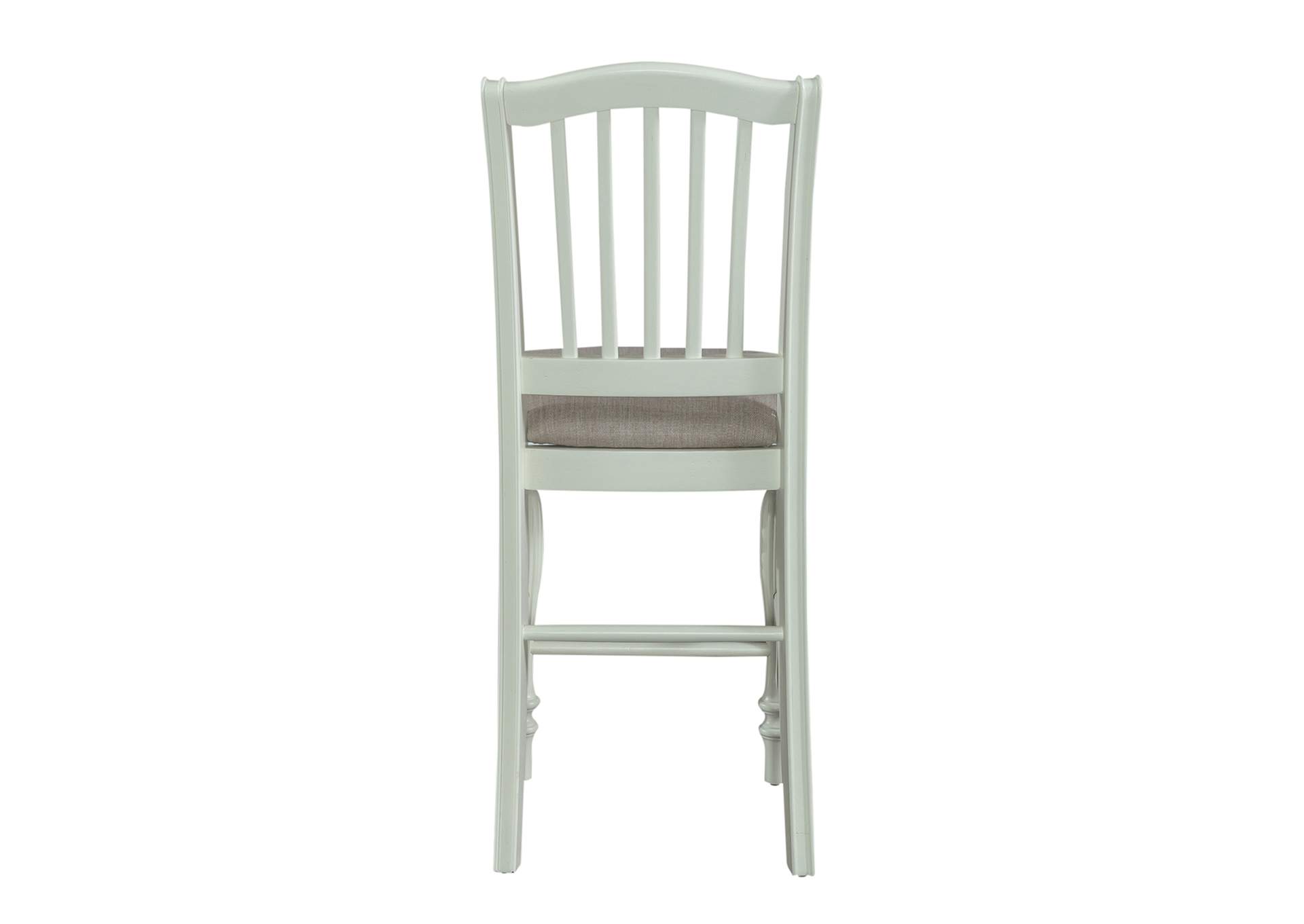 Cumberland Creek Slat Back Counter Chair (RTA),Liberty