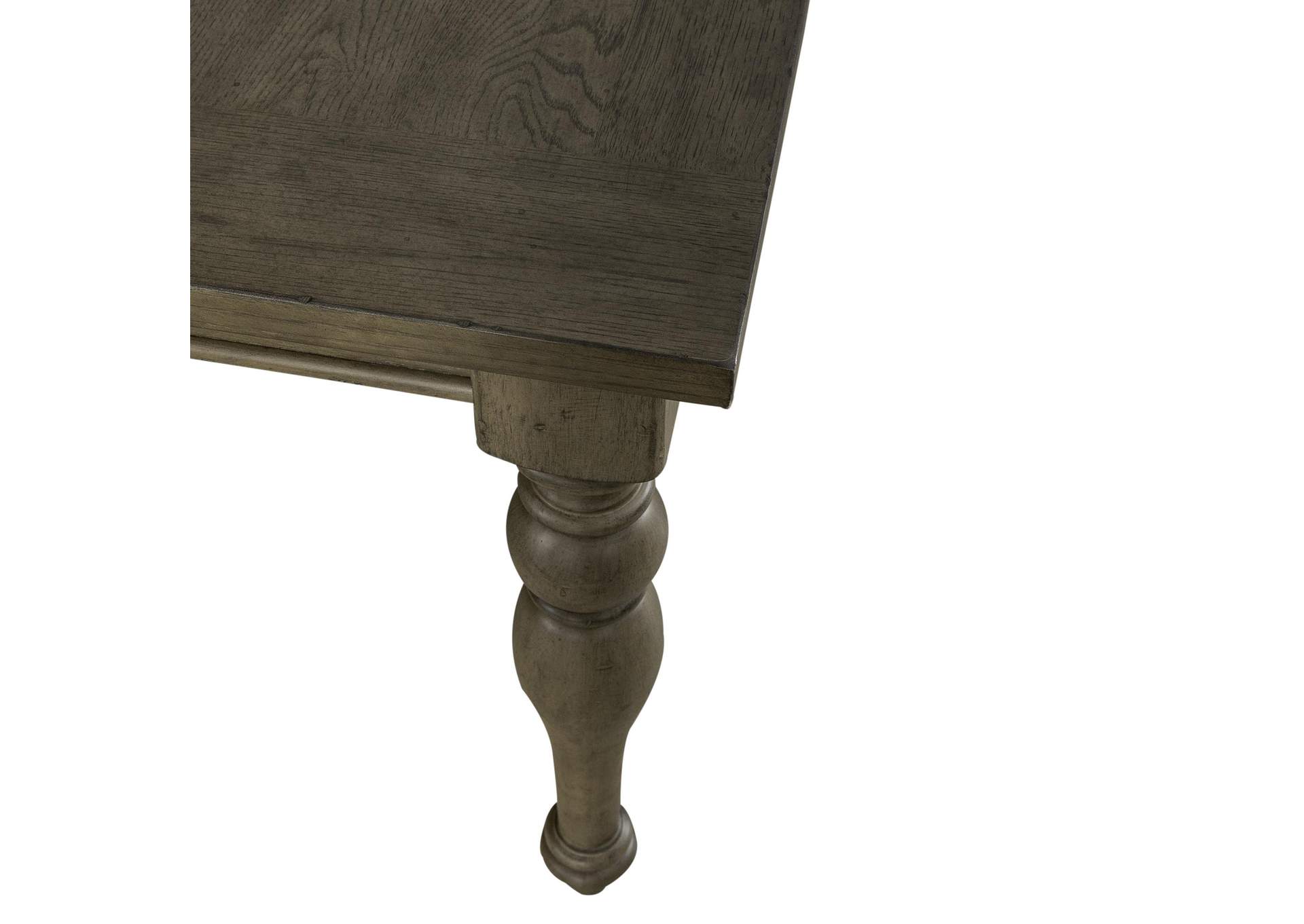 Americana Farmhouse Rectangular Leg Table,Liberty