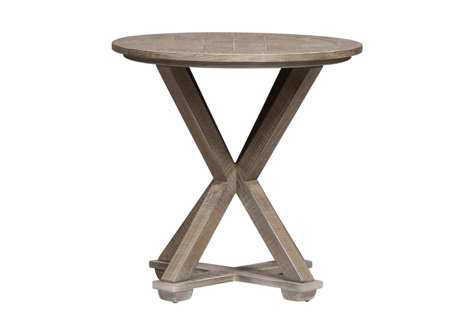 Parkland Falls Round End Table,Liberty