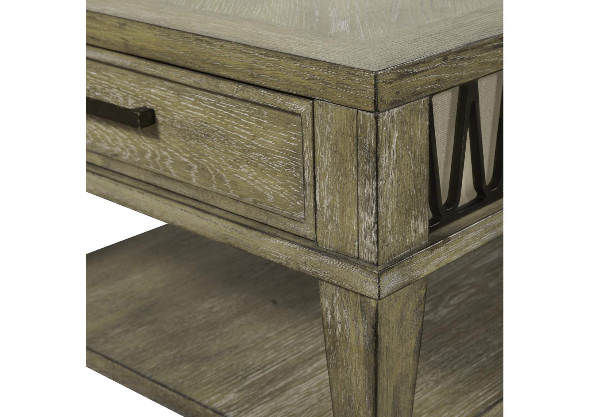 Devonshire Drawer Cocktail Table,Liberty