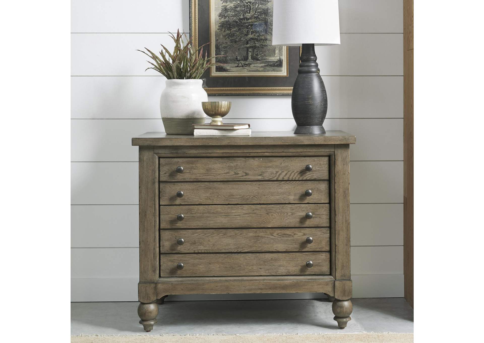 Americana Farmhouse Lateral File Cabinet,Liberty