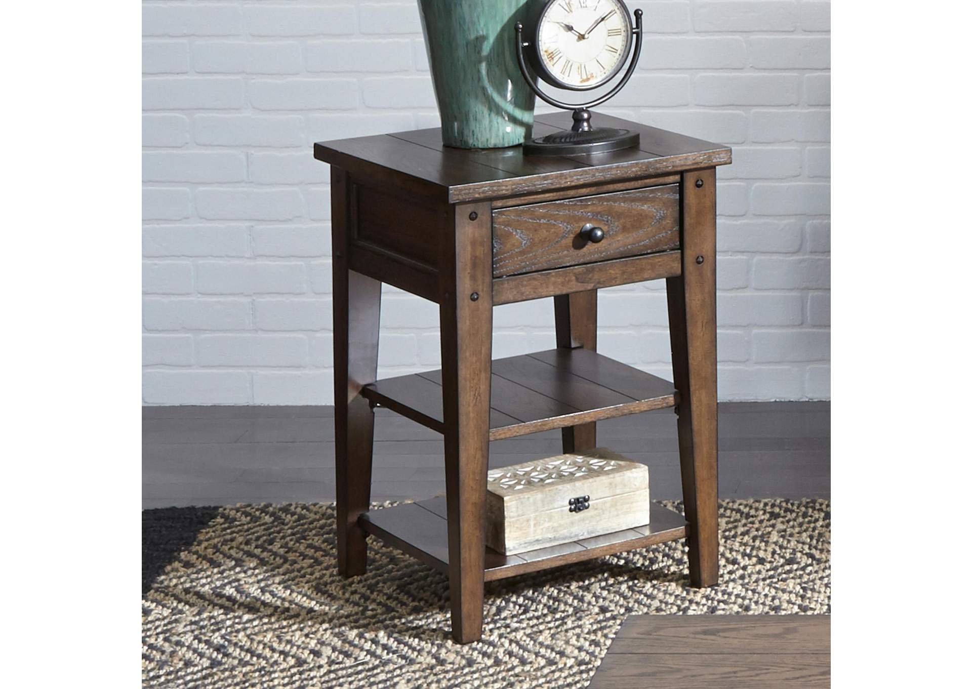 Lake House Chair Side Table,Liberty