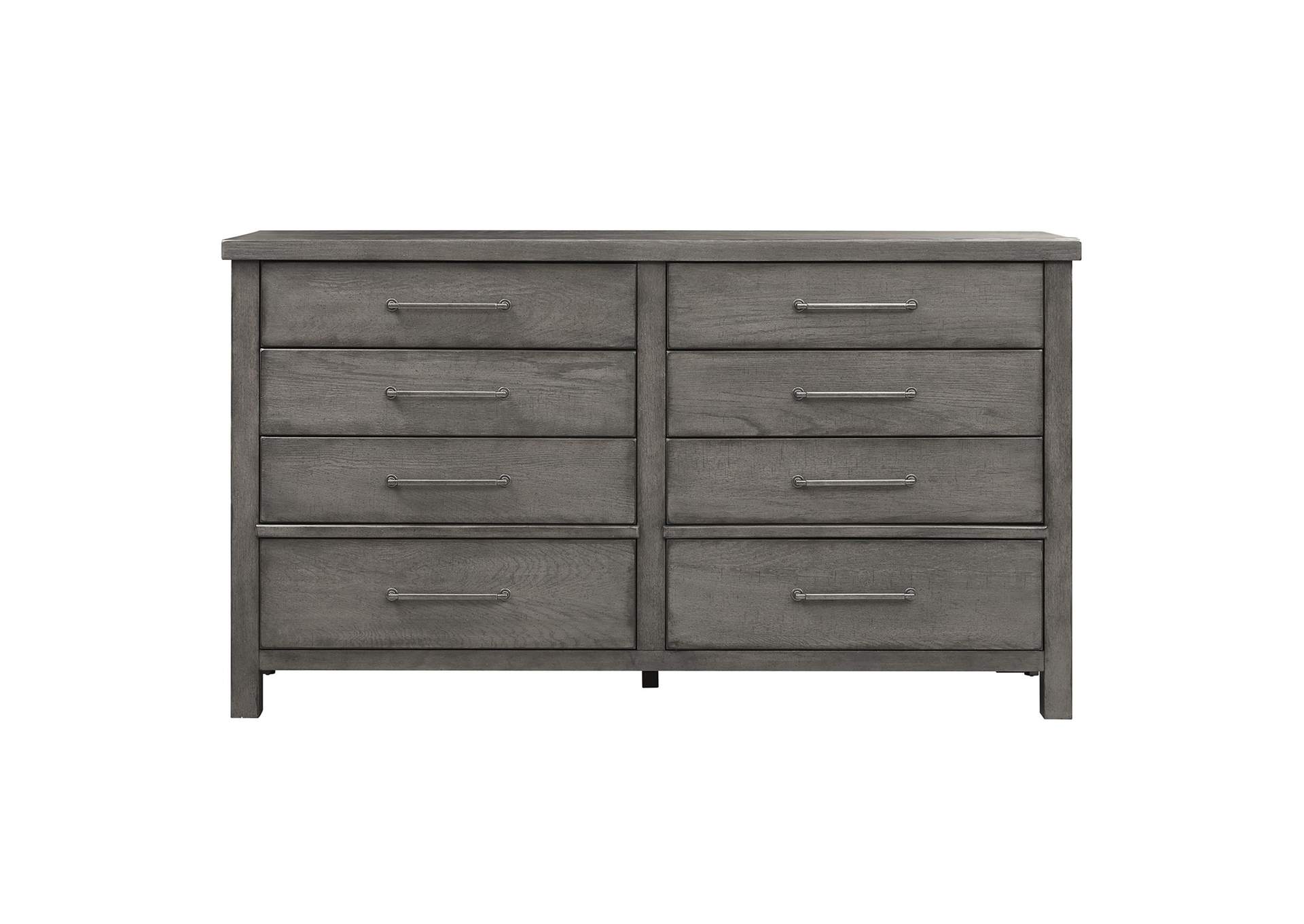 Modern Farmhouse 8 Drawer Dresser,Liberty