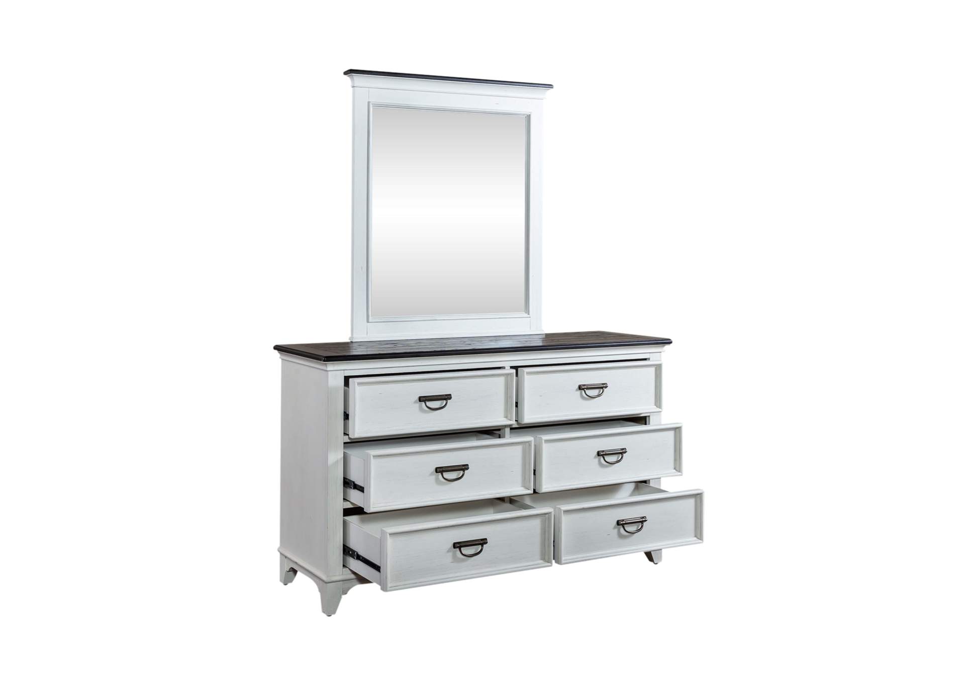 Allyson Park Dresser & Mirror,Liberty