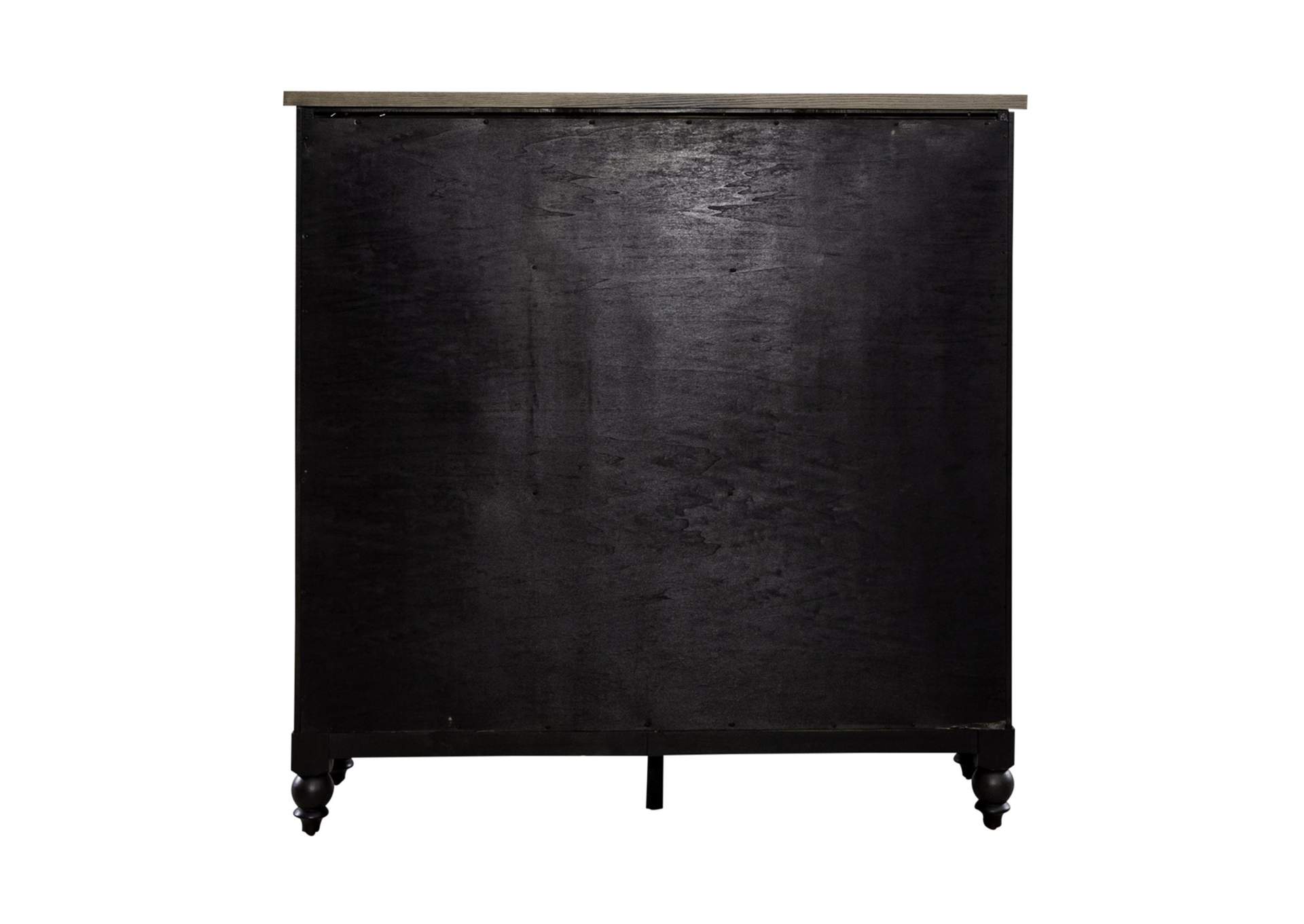 Americana Farmhouse 12 Drawer Chesser - Black,Liberty