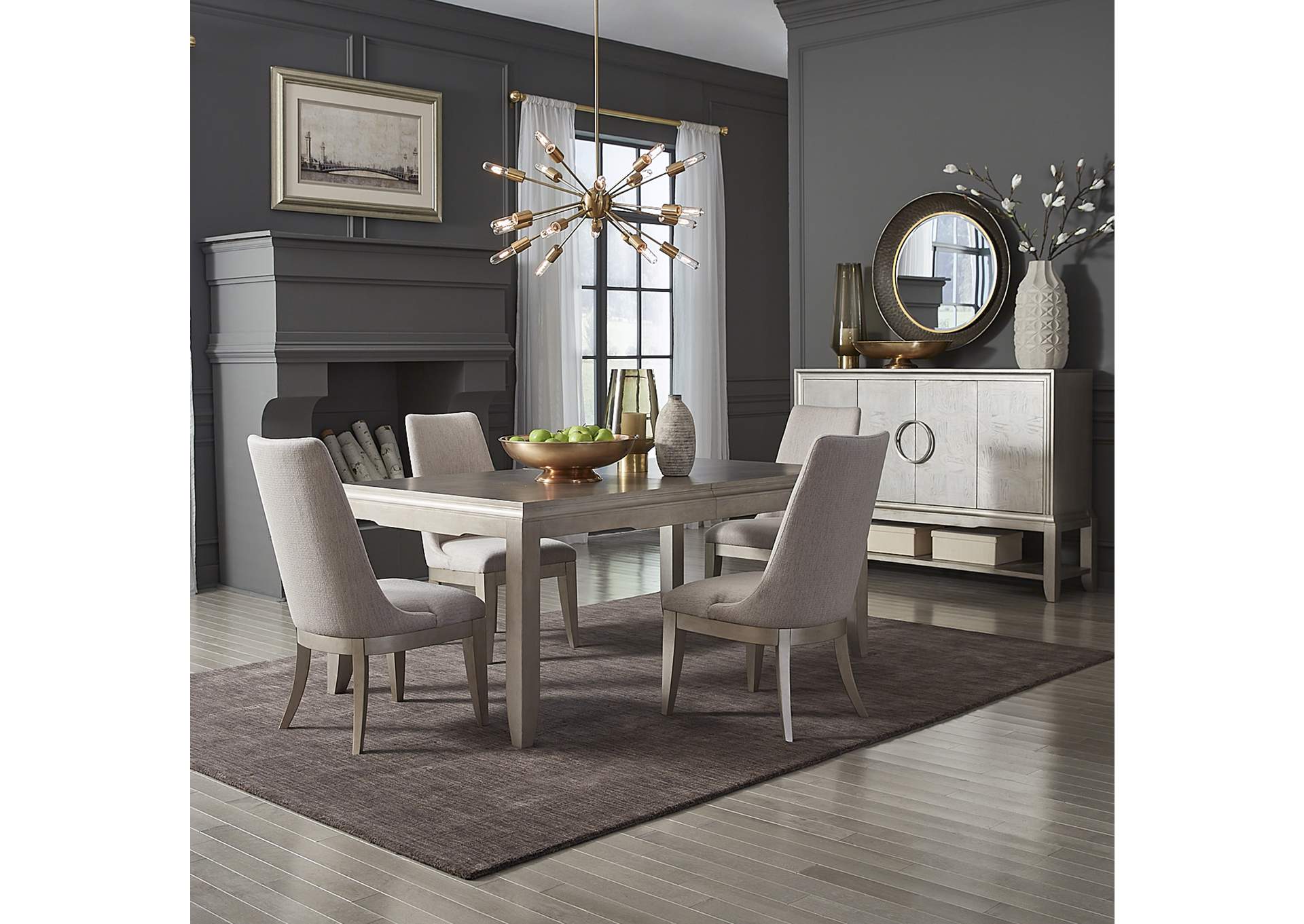 Montage 5 Piece Leg Table Set,Liberty