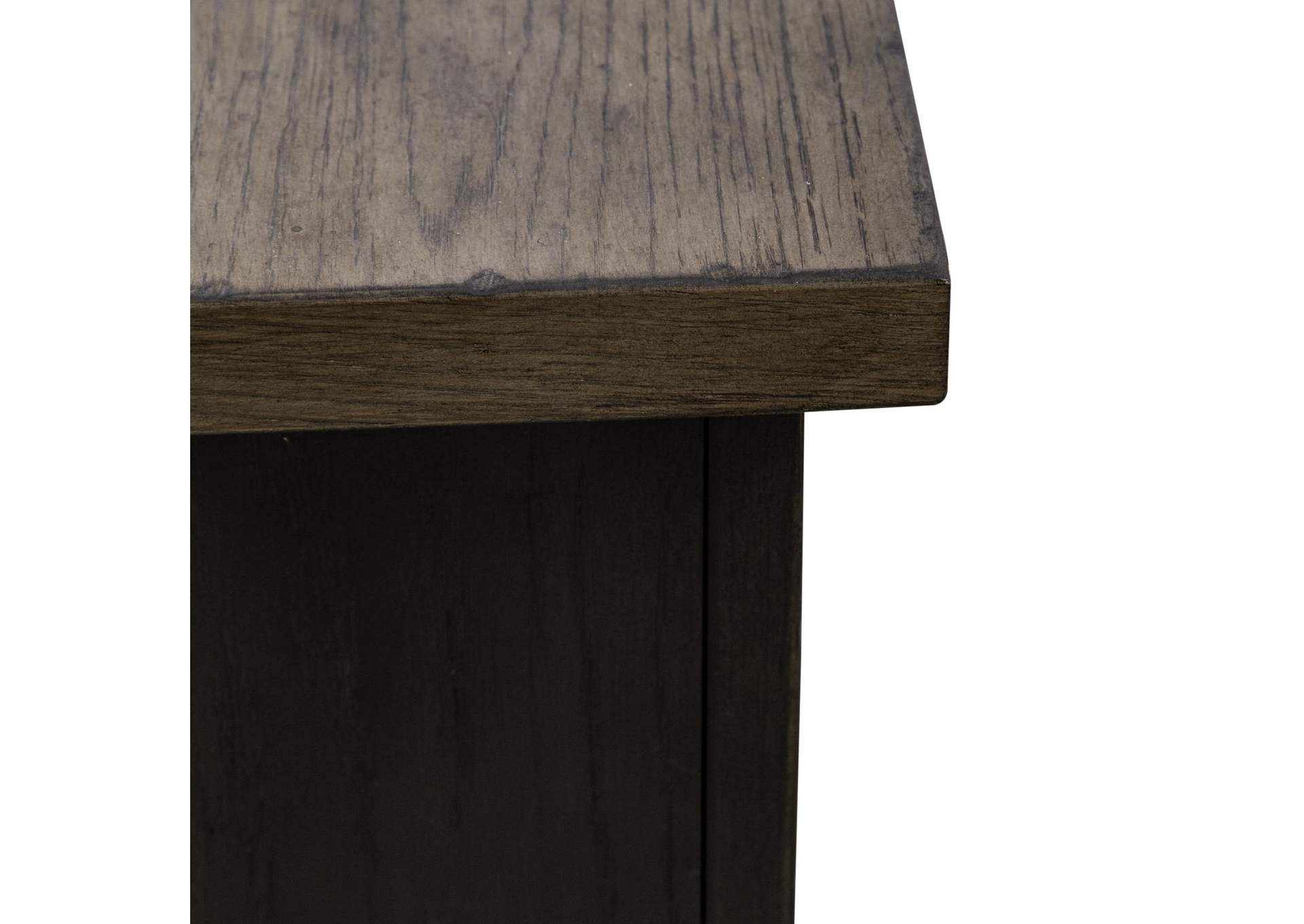 Americana Farmhouse Hall Buffet - Black,Liberty