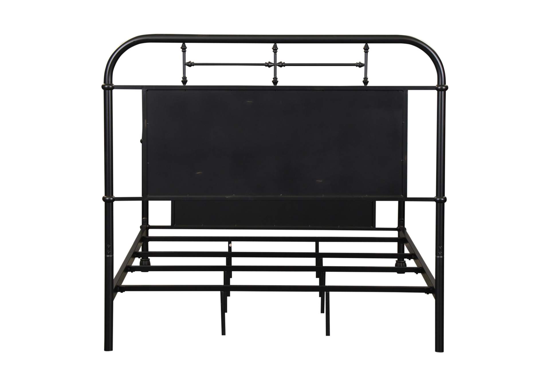 Vintage Series Full Metal Bed - Black,Liberty