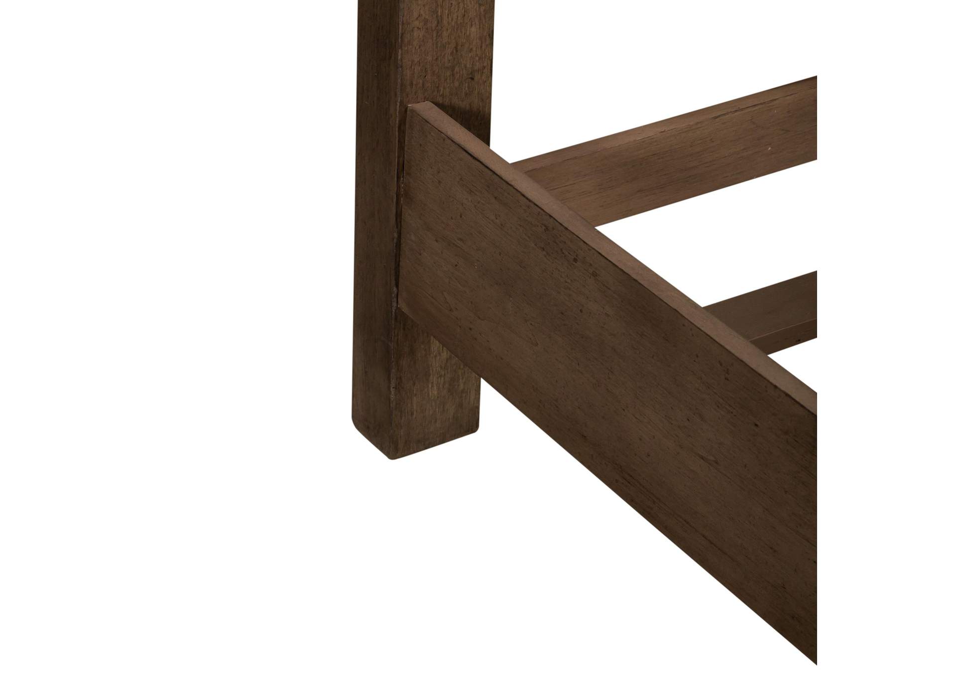 Americana Farmhouse King Shelter Bed,Liberty
