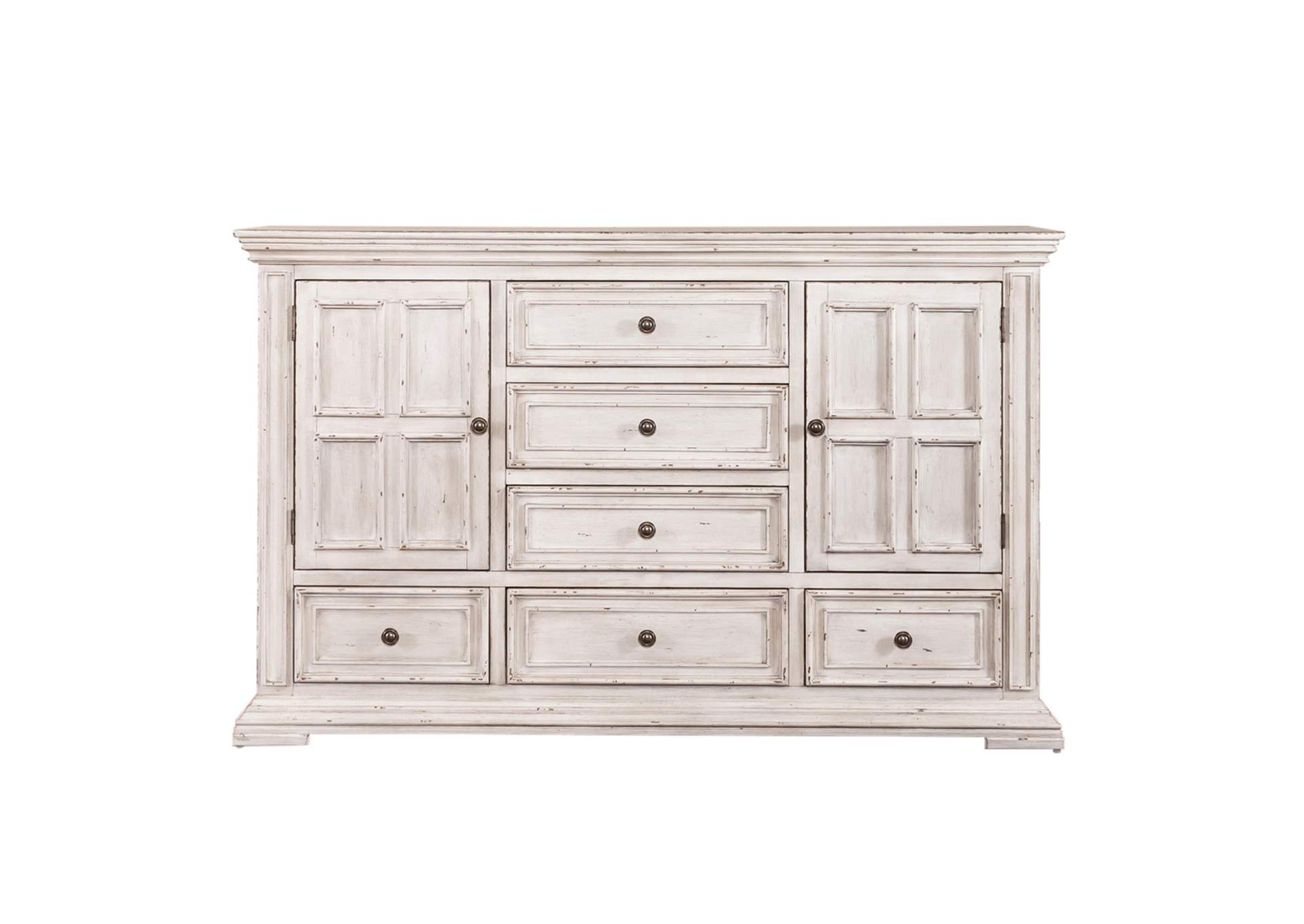 Big Valley 2 Door 6 Drawer Dresser,Liberty