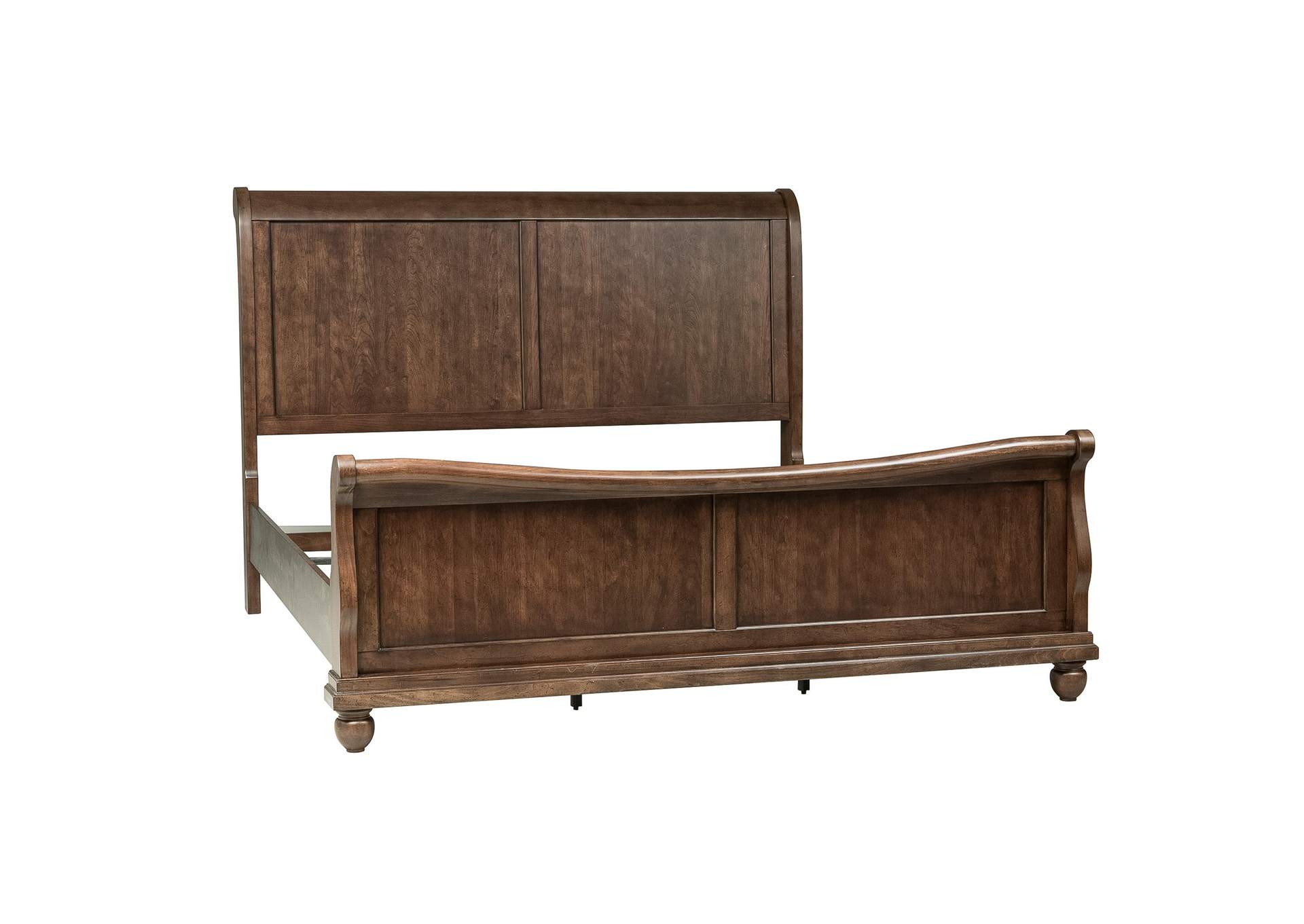 Rustic Traditions King Sleigh Bed,Liberty