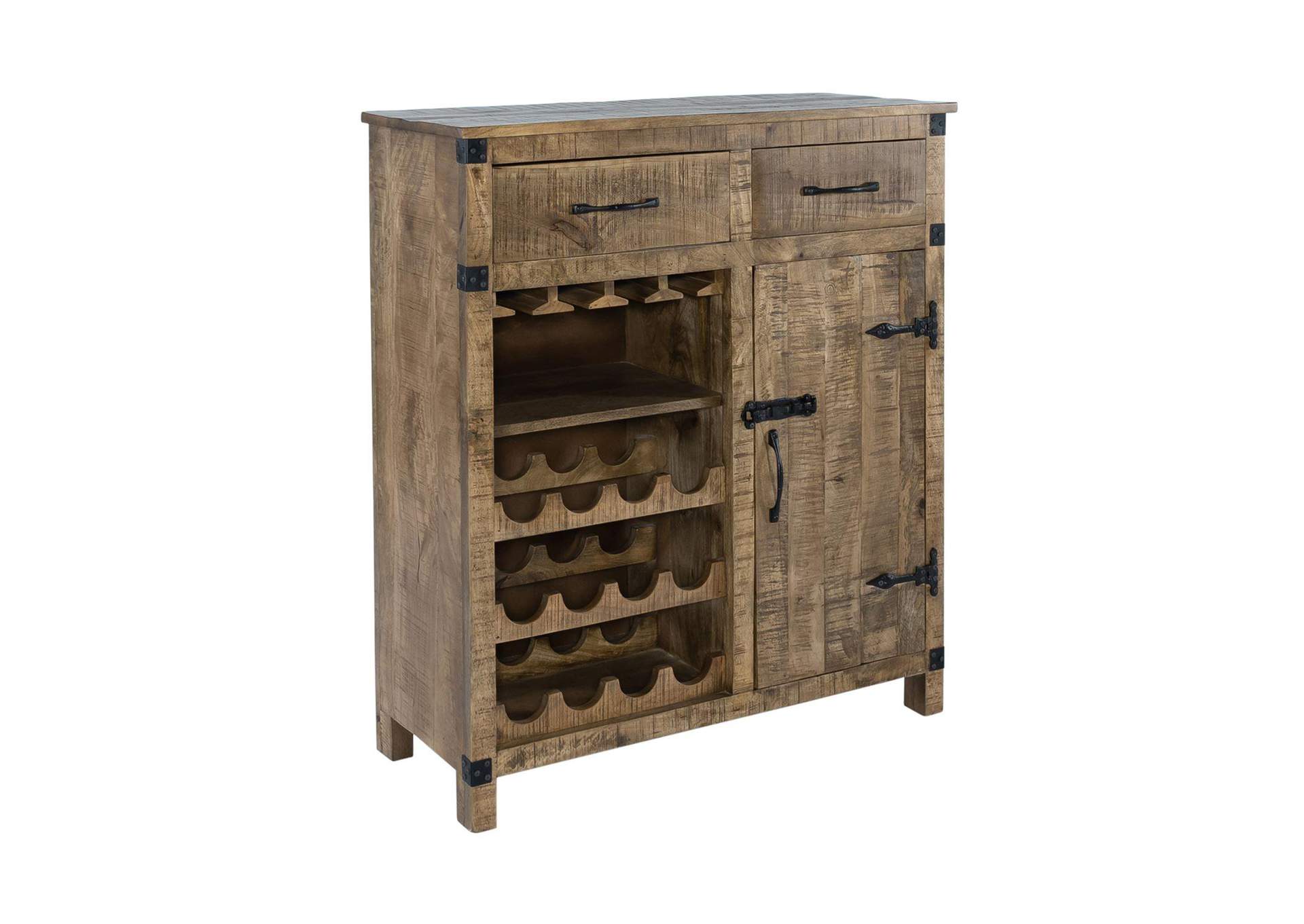 Emerson Wine Accent Cabinet,Liberty