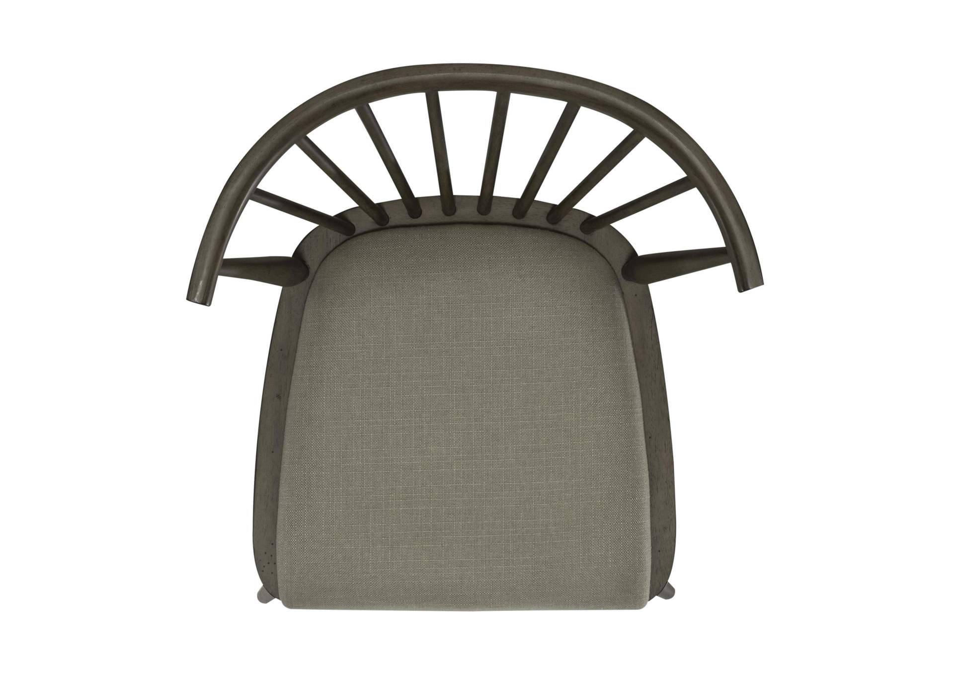 Americana Farmhouse Upholstered Seat Windsor Chair (RTA),Liberty