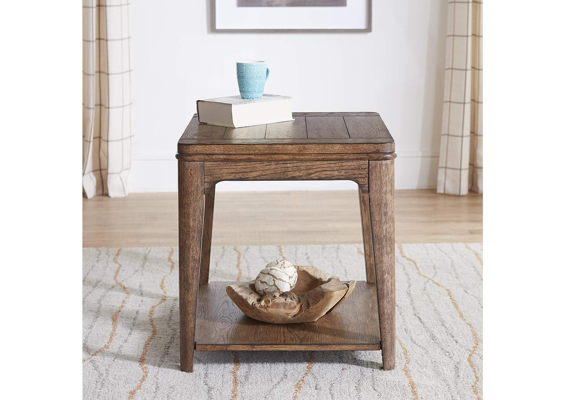 Ashford Rectangular End Table,Liberty