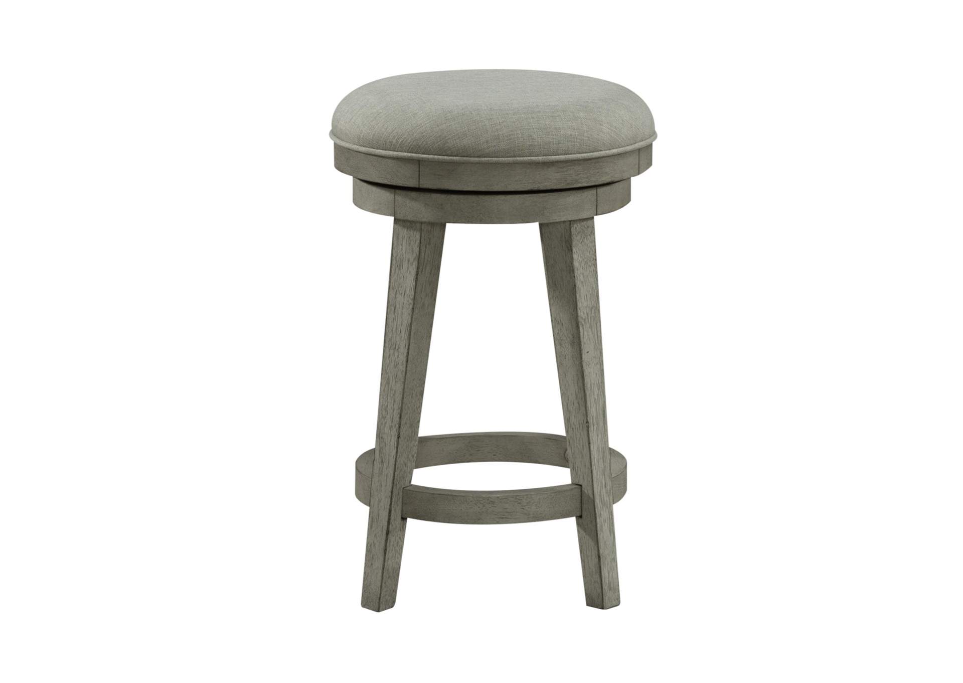 Ivy Hollow Upholstered Swivel Stool,Liberty