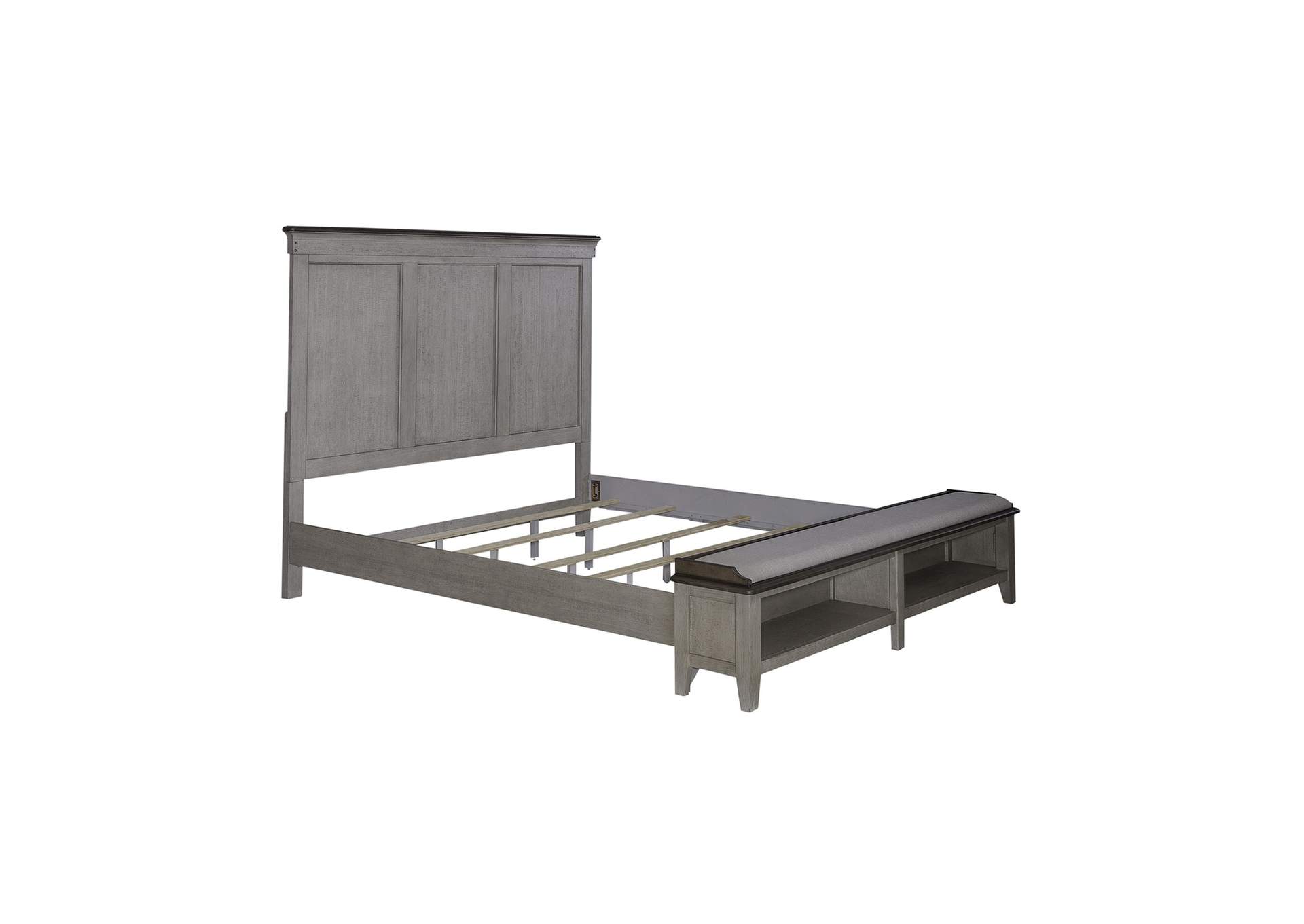 Ivy Hollow King Storage Bed,Liberty