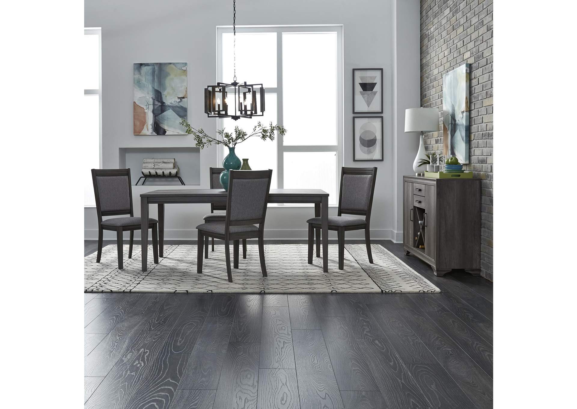 Tanners Creek Opt 5 Piece Rectangular Table Set,Liberty