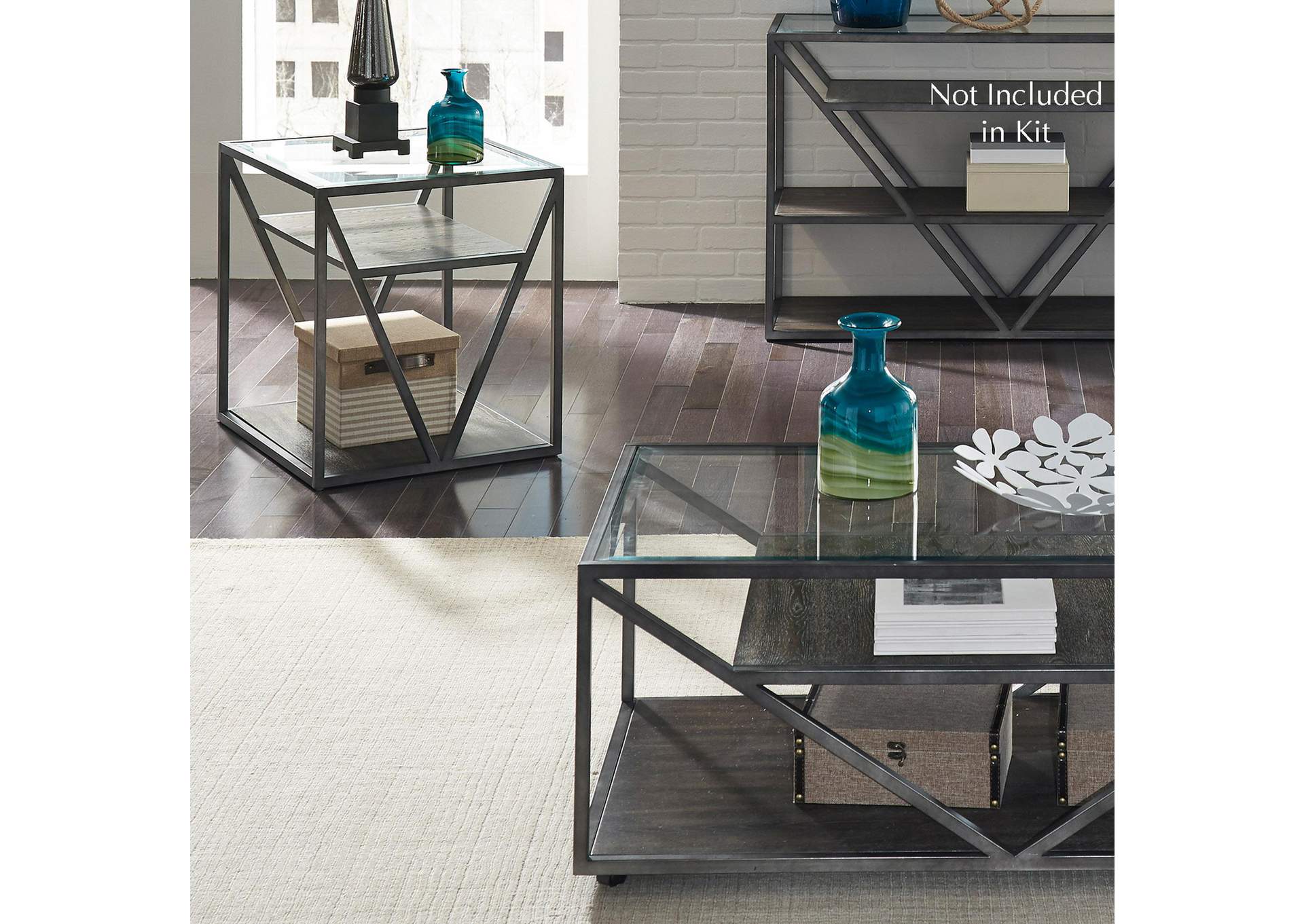 Arista 3 Piece Set (1 - Cocktail 2 - End Tables),Liberty