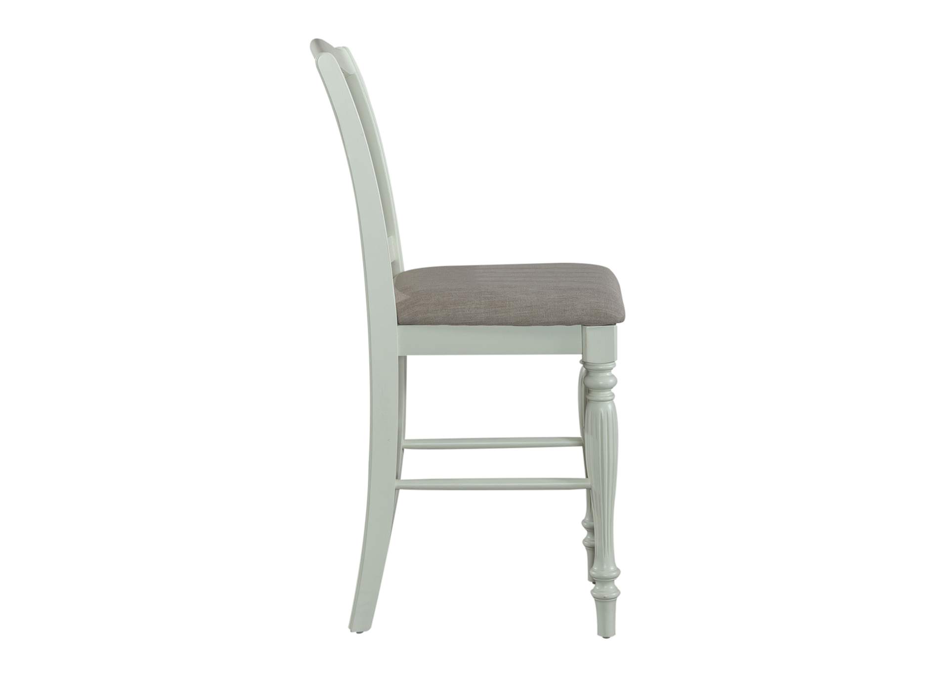 Cumberland Creek Slat Back Counter Chair (RTA),Liberty