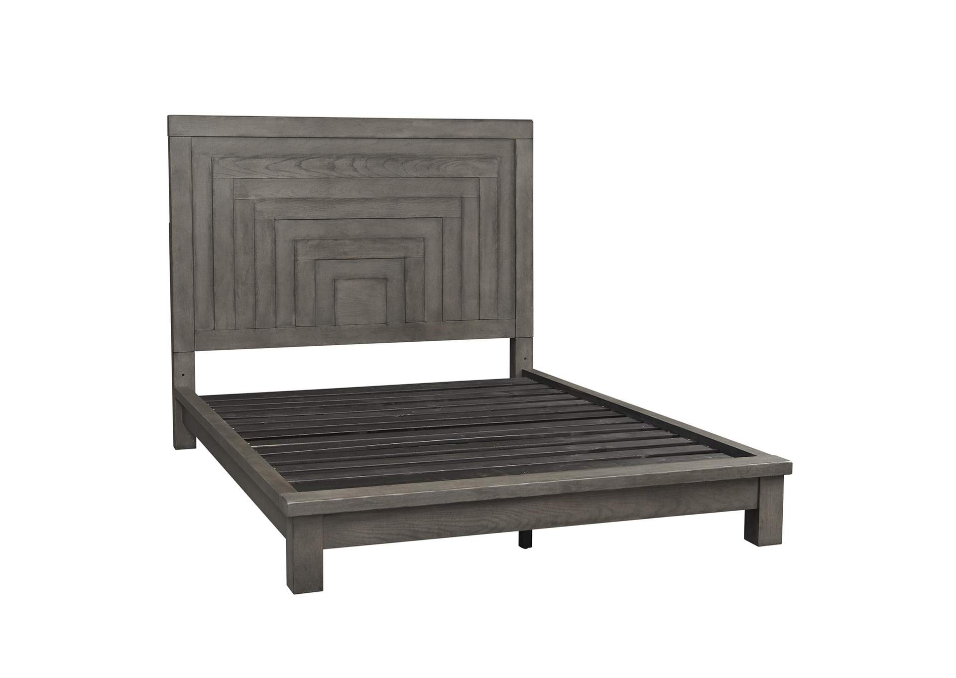 Modern Farmhouse California King Platform Bed,Liberty