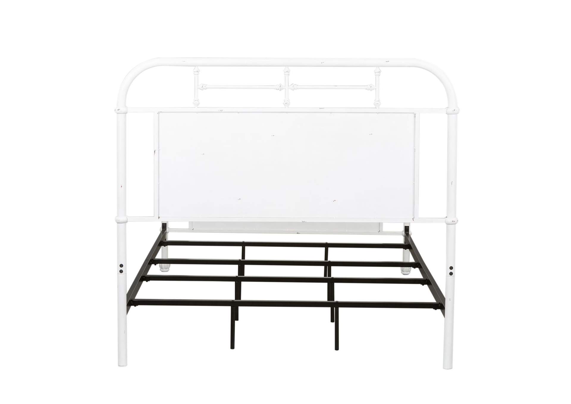Vintage Series Twin Metal Bed - Antique White,Liberty