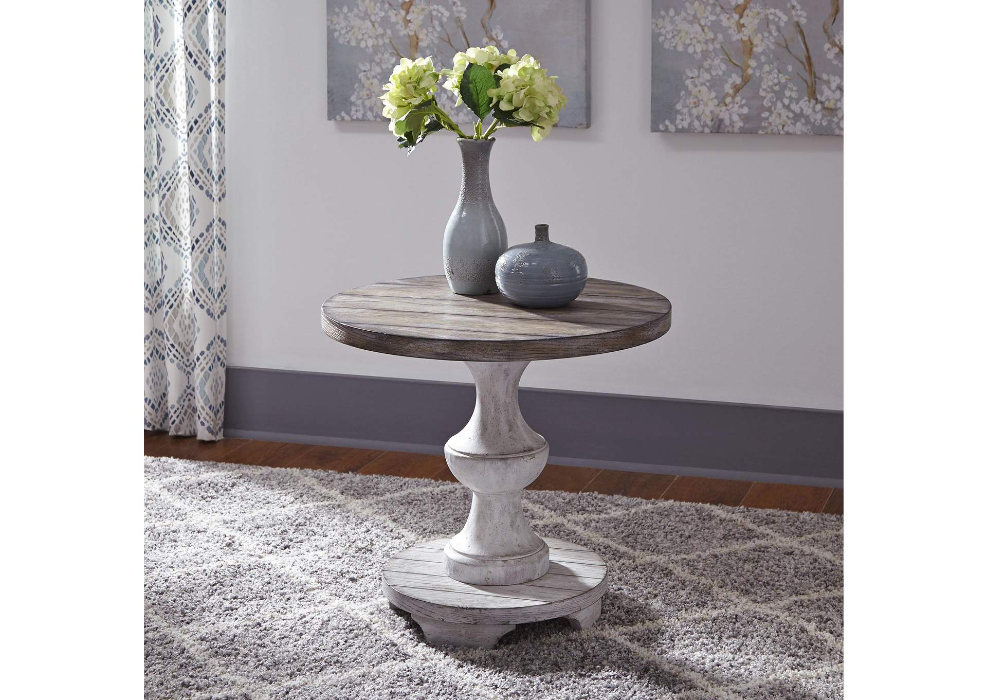 Sedona Round End Table,Liberty