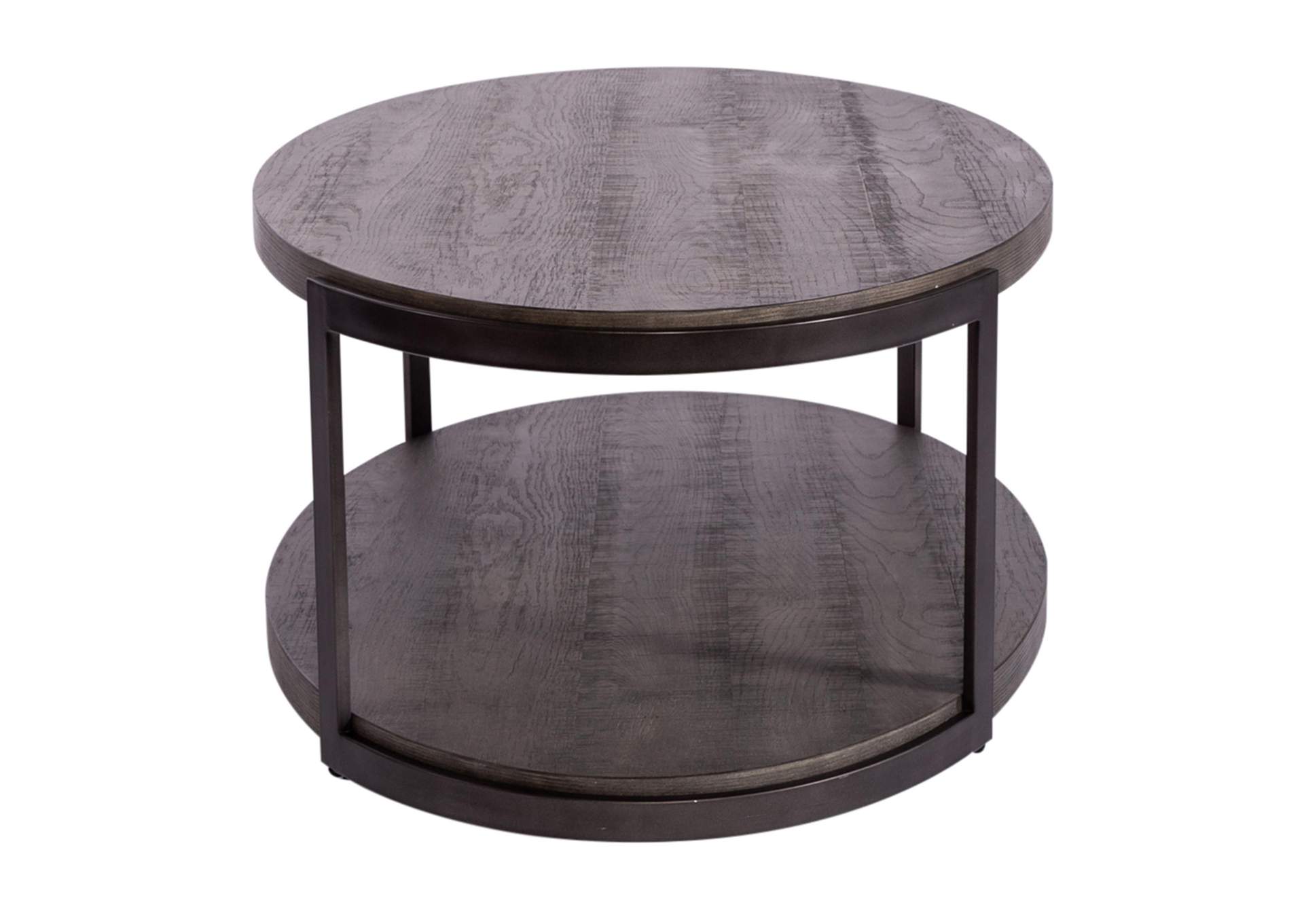 Modern View Oval Cocktail Table,Liberty