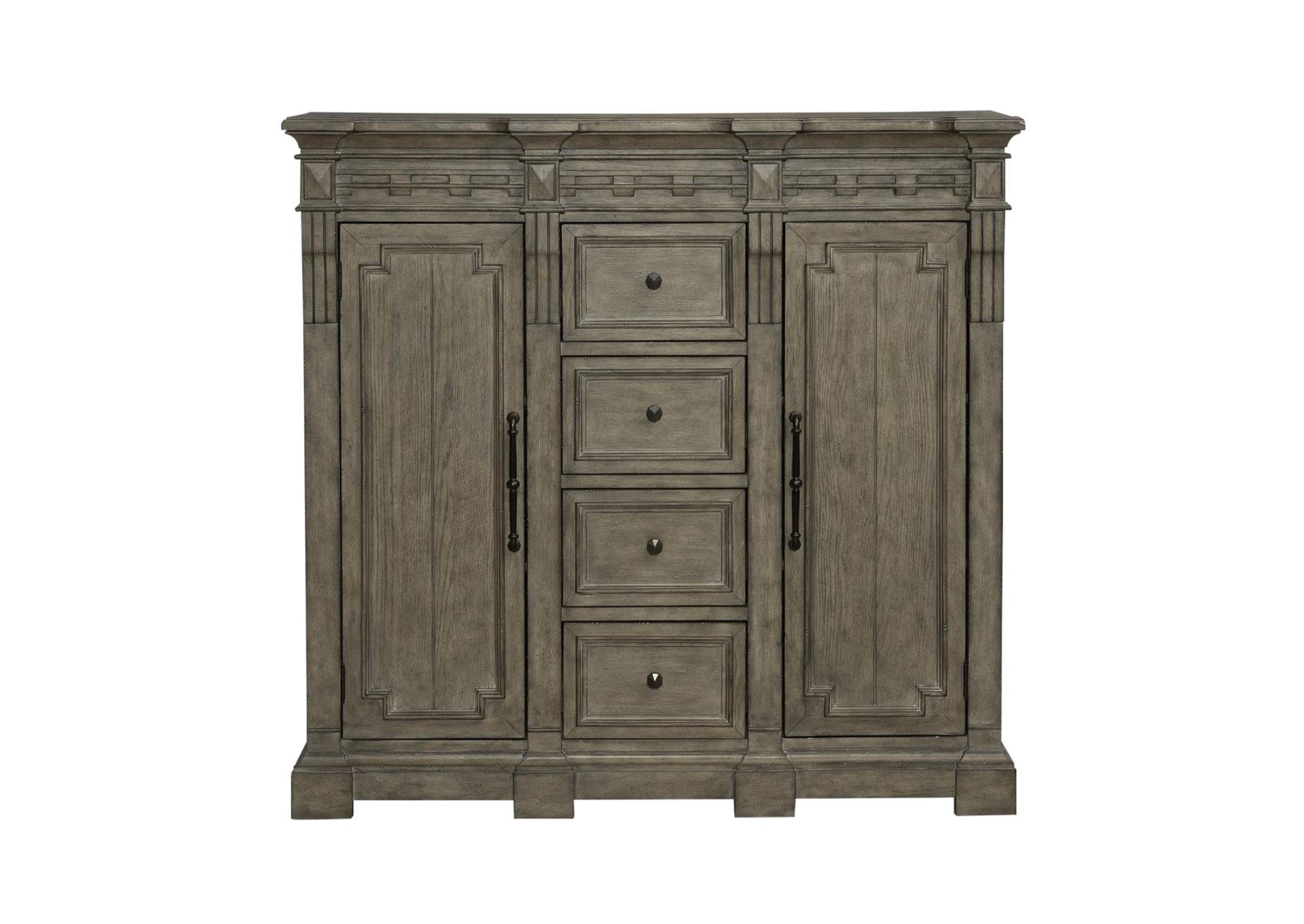 Town & Country 4 Drawer 2 Door Chesser,Liberty