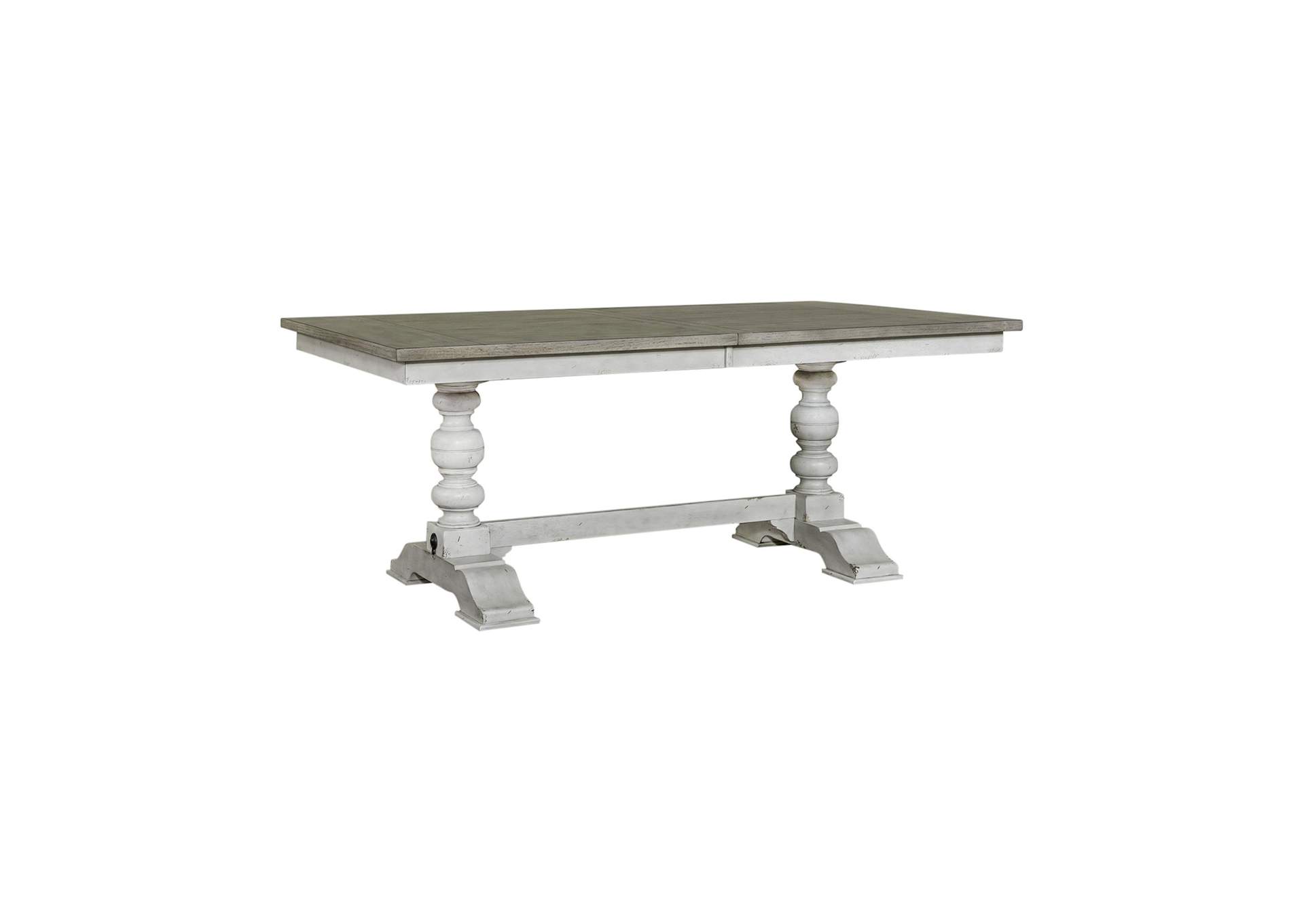 Whitney Trestle Table Set,Liberty