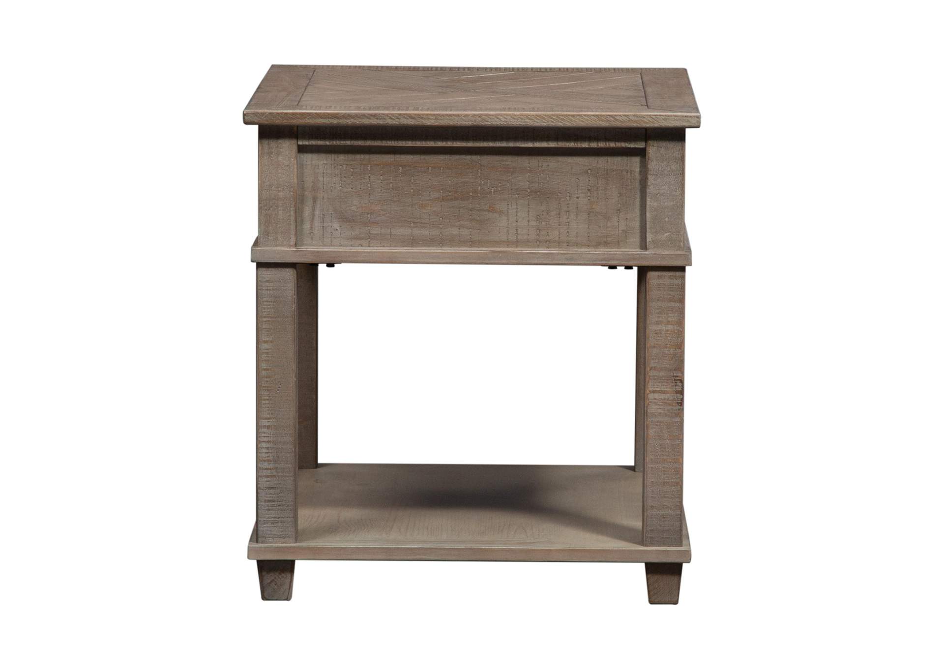 Parkland Falls Rectangular End Table,Liberty