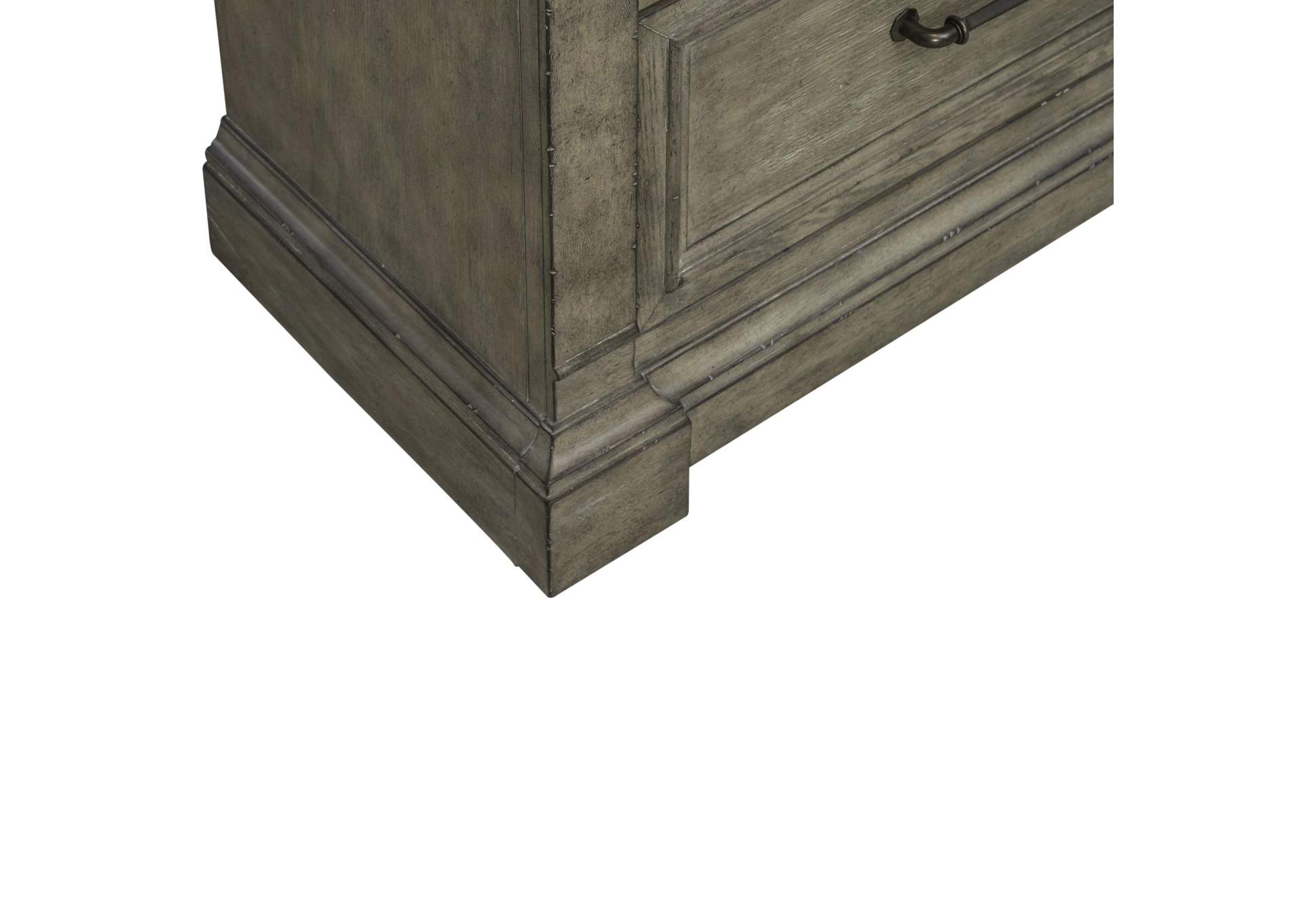 Town & Country Bedside Chest with Charging Station,Liberty
