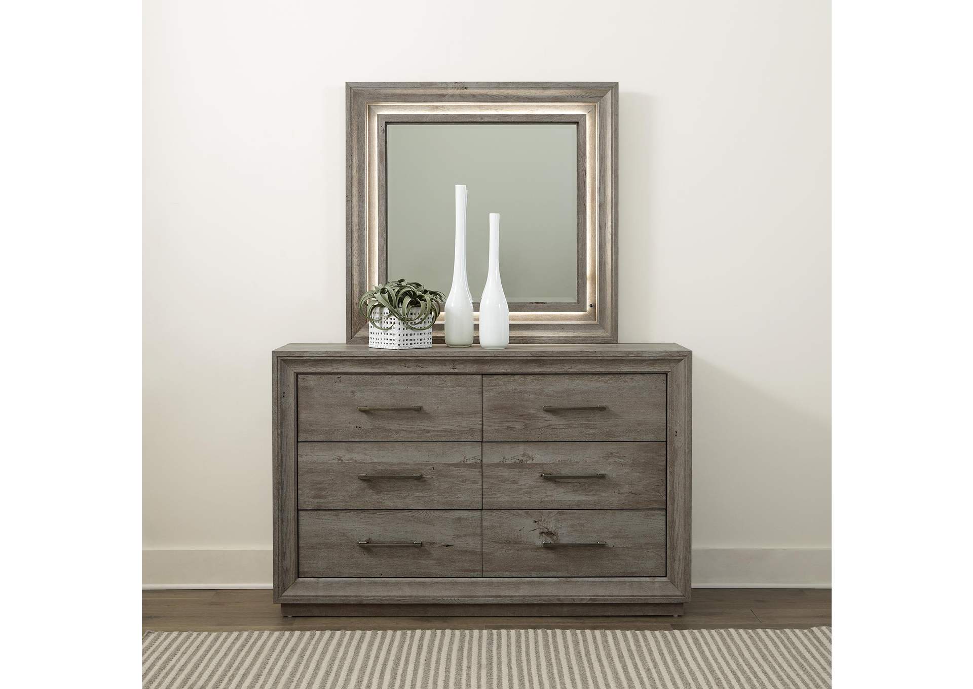 Horizons Dresser & Mirror,Liberty