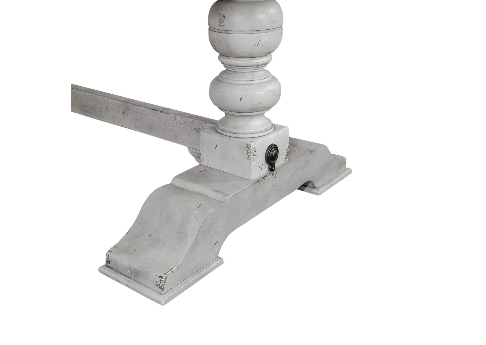 Whitney Trestle Table Set,Liberty