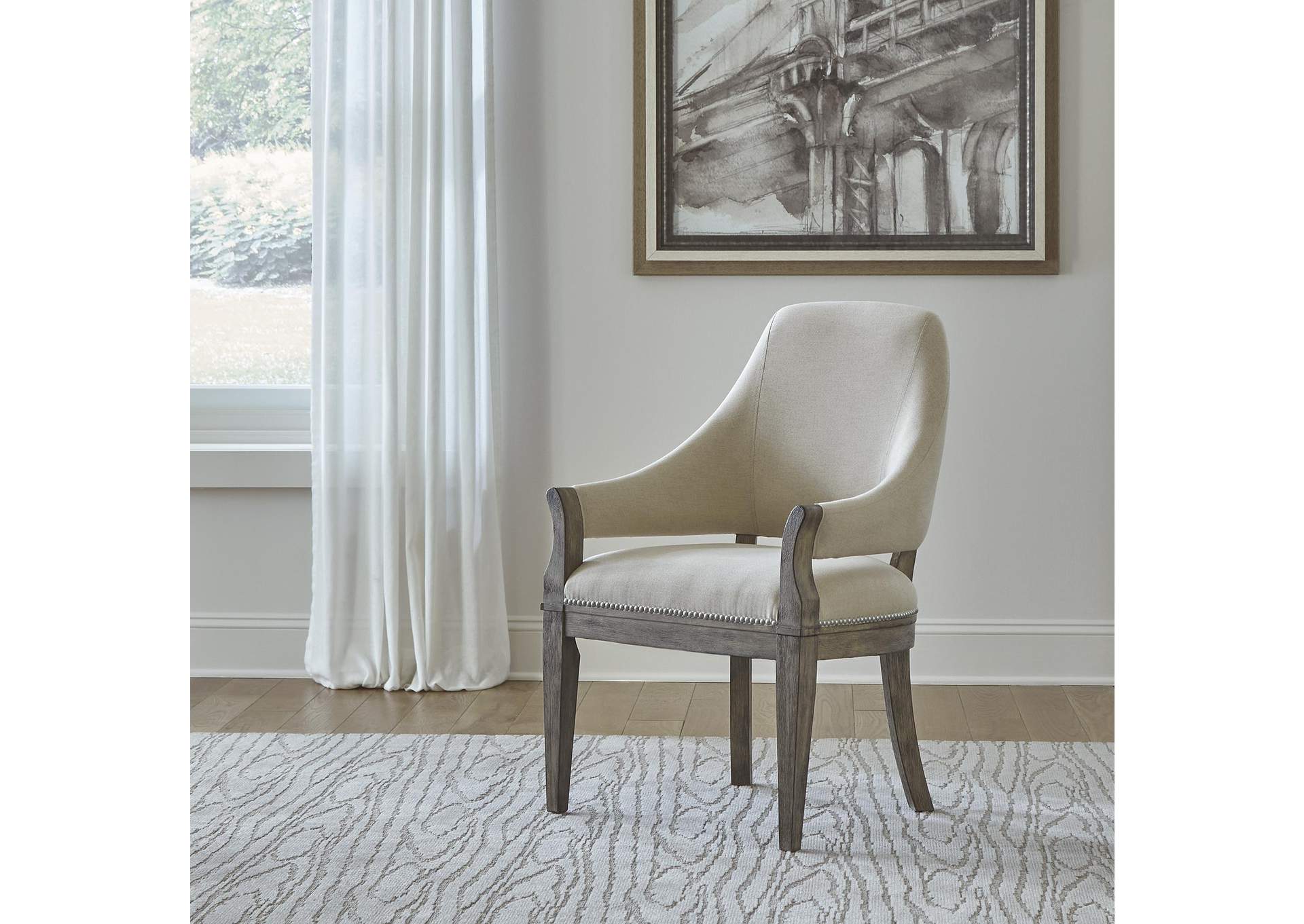 Westfield Upholstered Arm Chair (RTA),Liberty