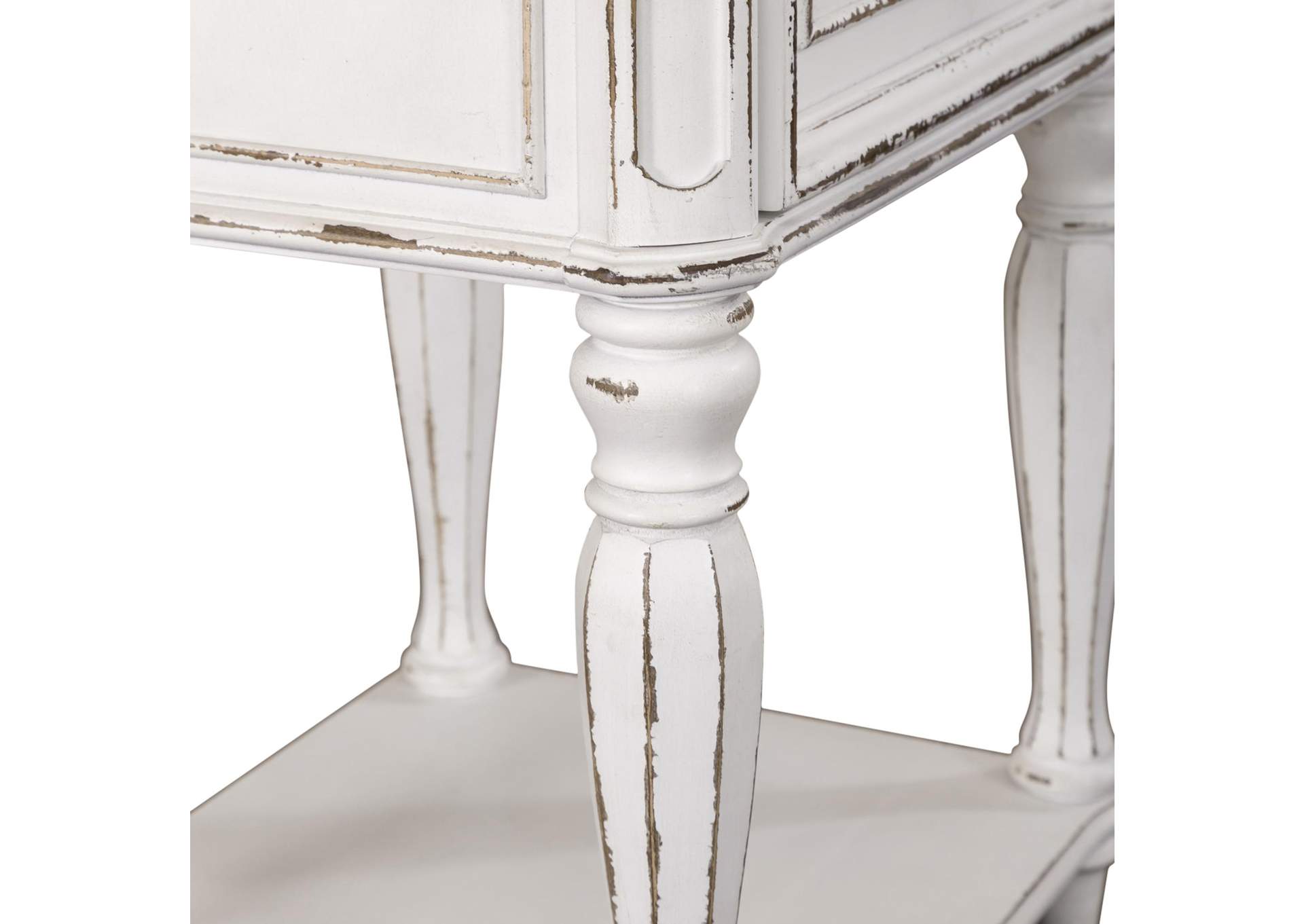 Magnolia Manor Leg Nightstand,Liberty