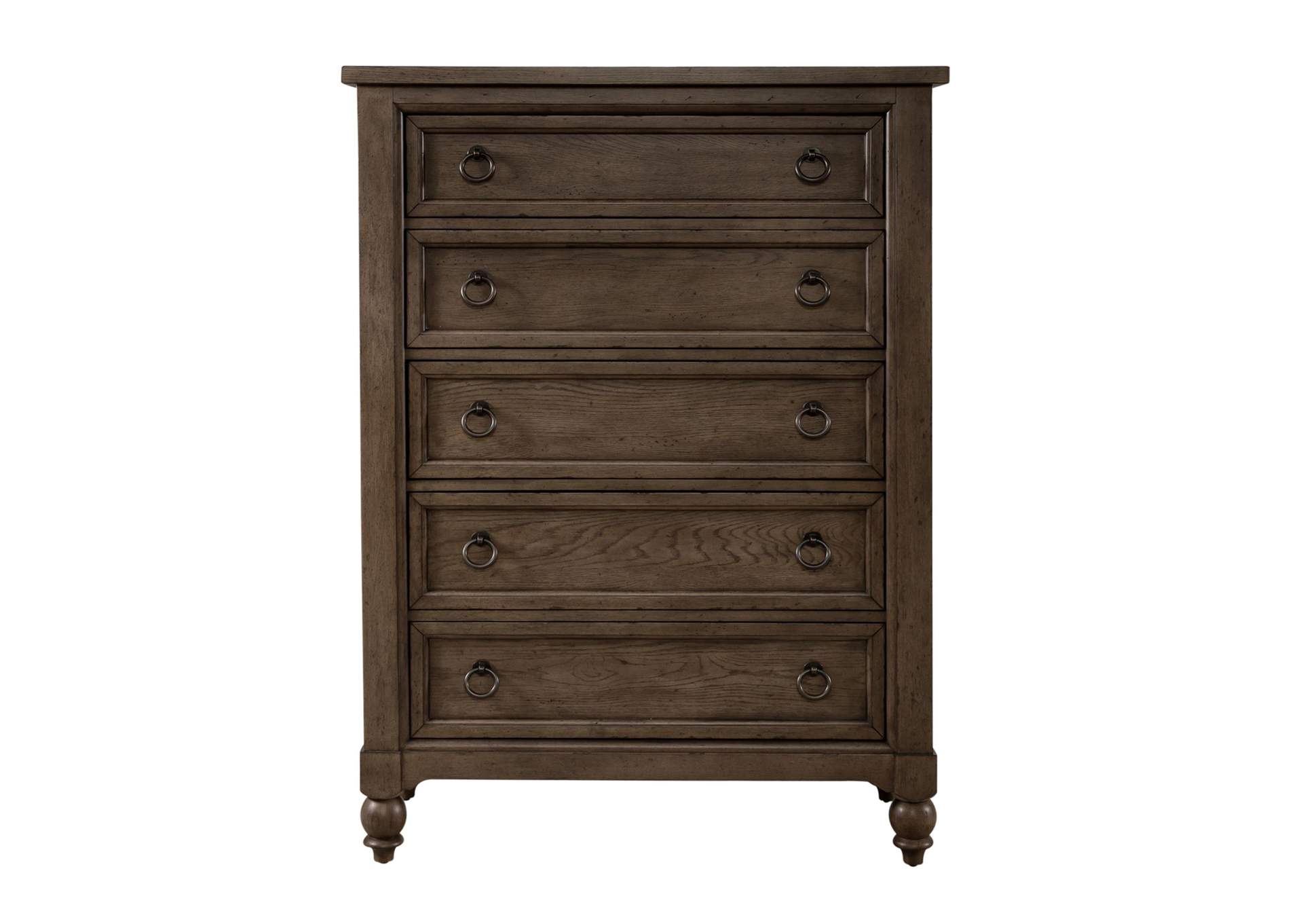 Americana Farmhouse 5 Drawer Chest,Liberty