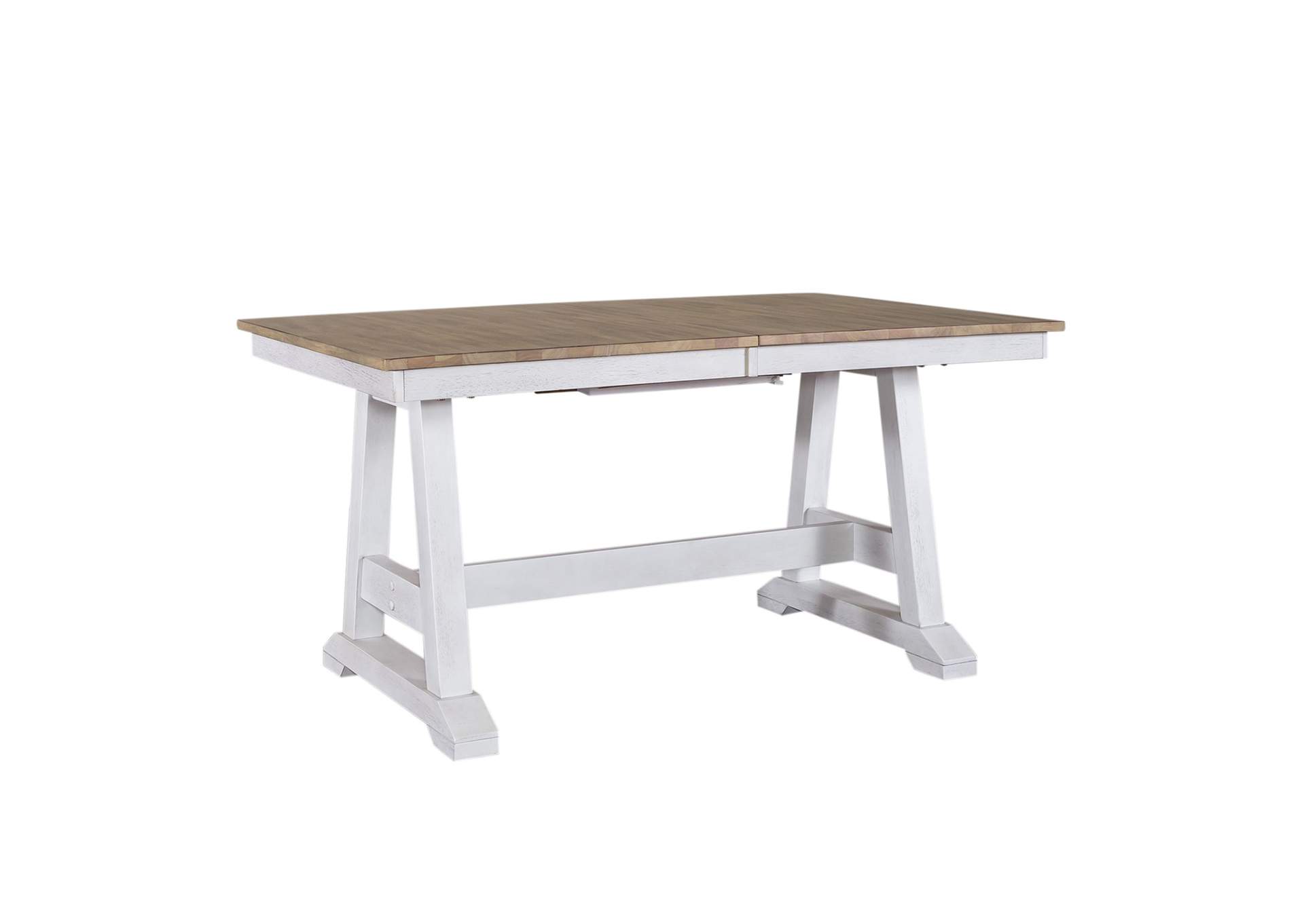 Lindsey Farm 5 Piece Trestle Table Set,Liberty