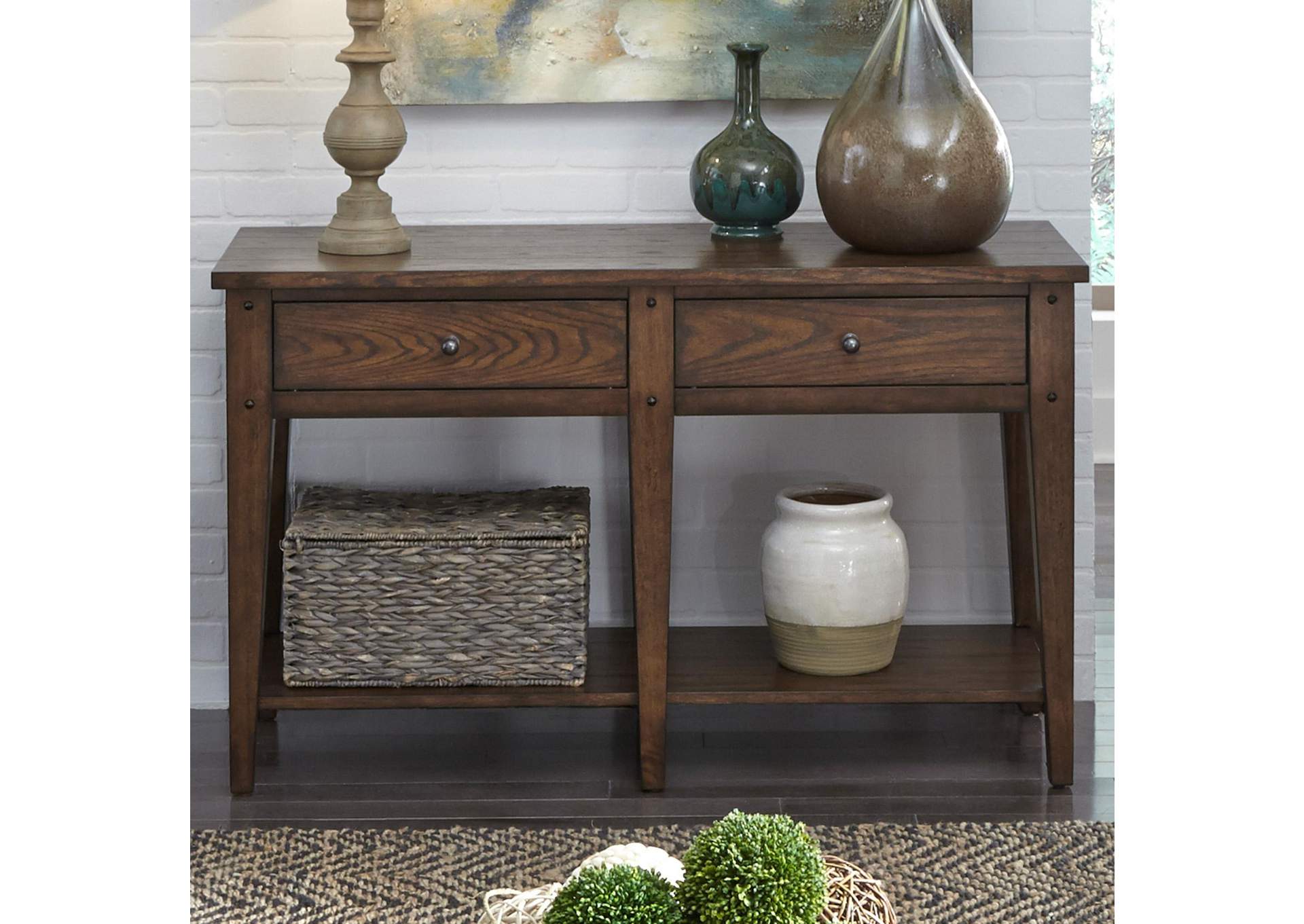 Lake House Sofa Table,Liberty