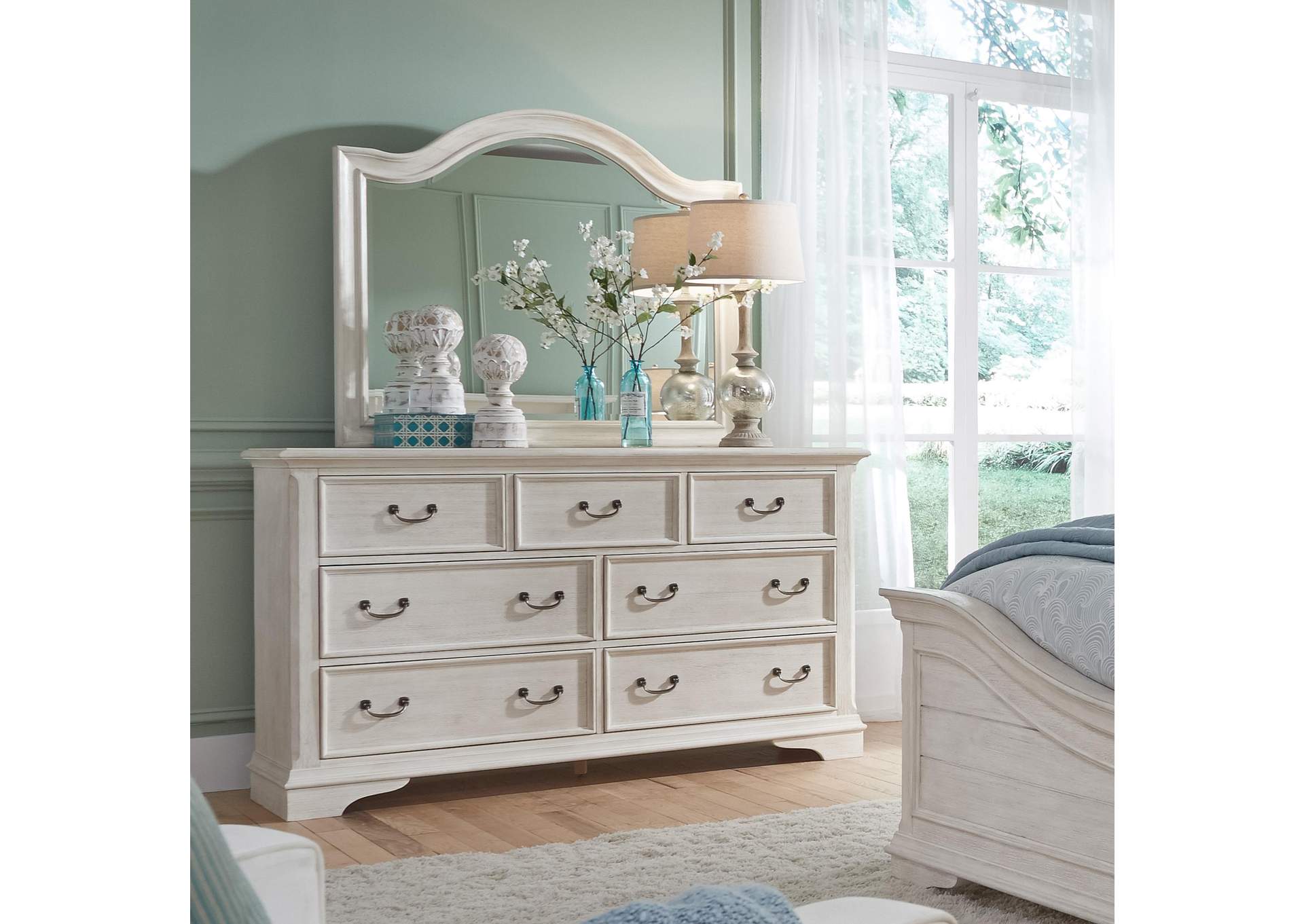 Bayside 7 Drawer Dresser,Liberty