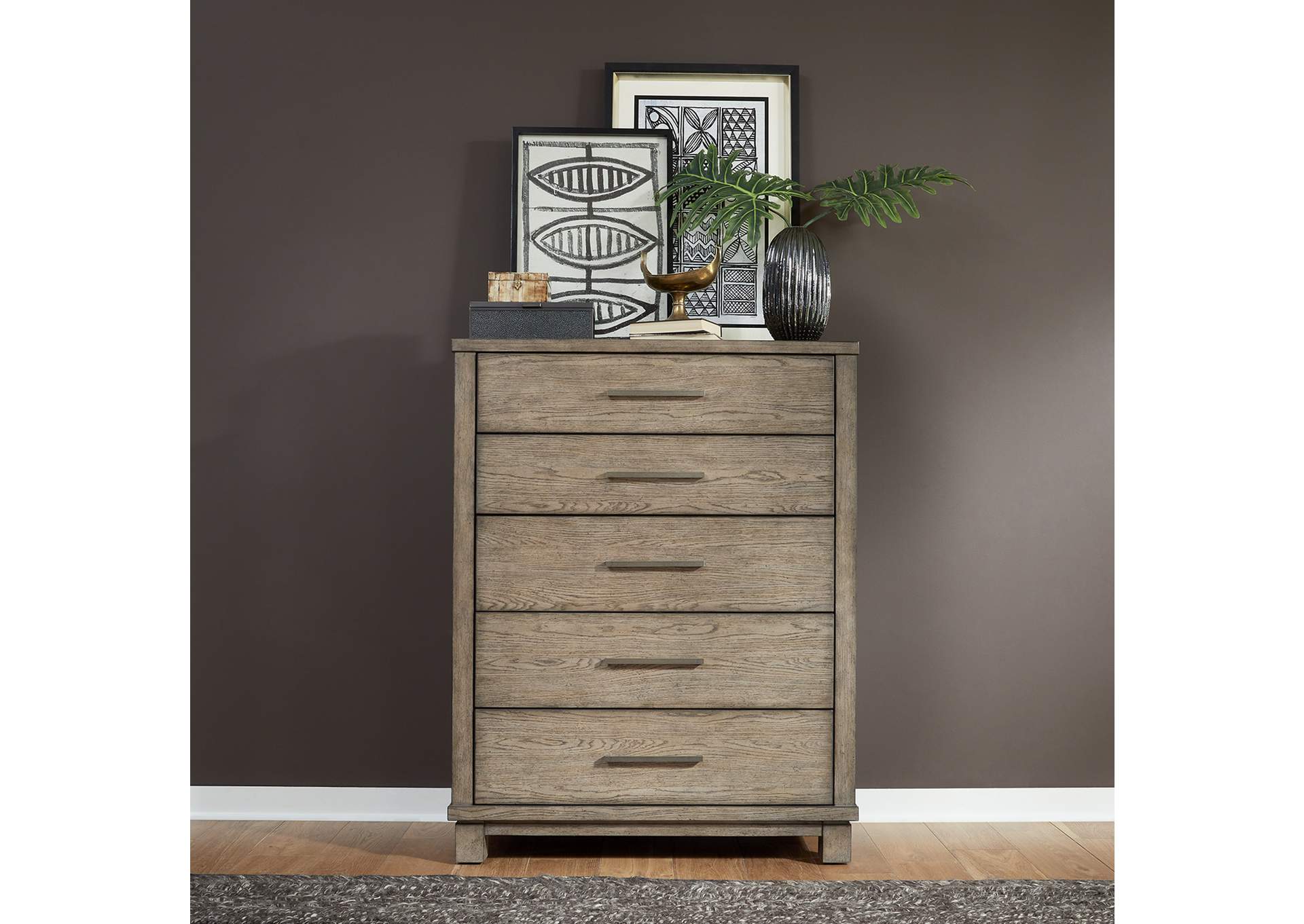 Canyon Road 5 Drawer Chest,Liberty